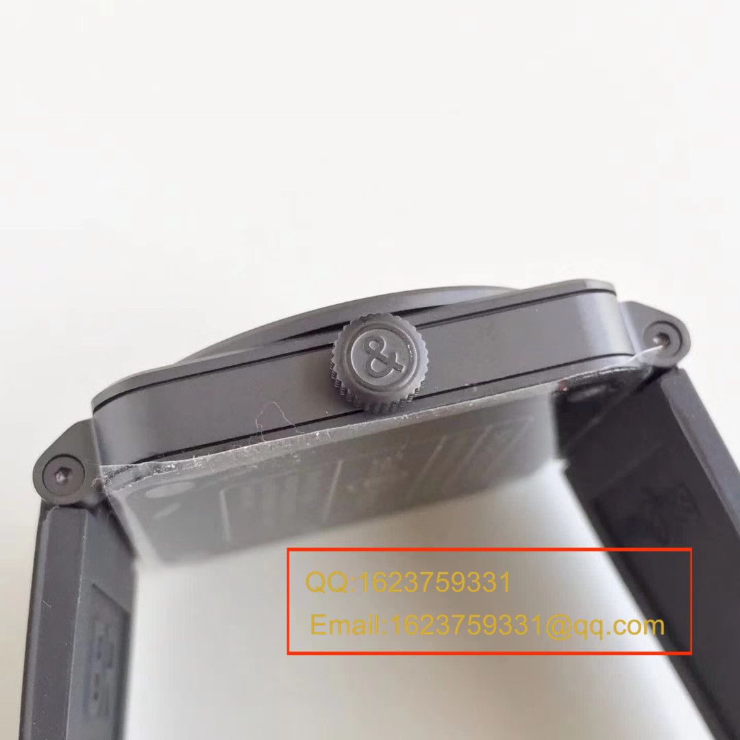 【BR1:1 top 高精仿手表】 Bell & Ross AVIATION系列 BR 03-92 BLACK CAMO wrist watch  / BLS011