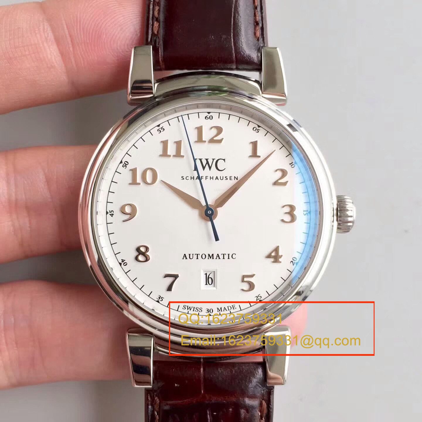 【MK一比一超A高仿手表】 IWC 达文西系列IW356601 《白面》IW356602《灰面》 wrist watch  / WGB0126