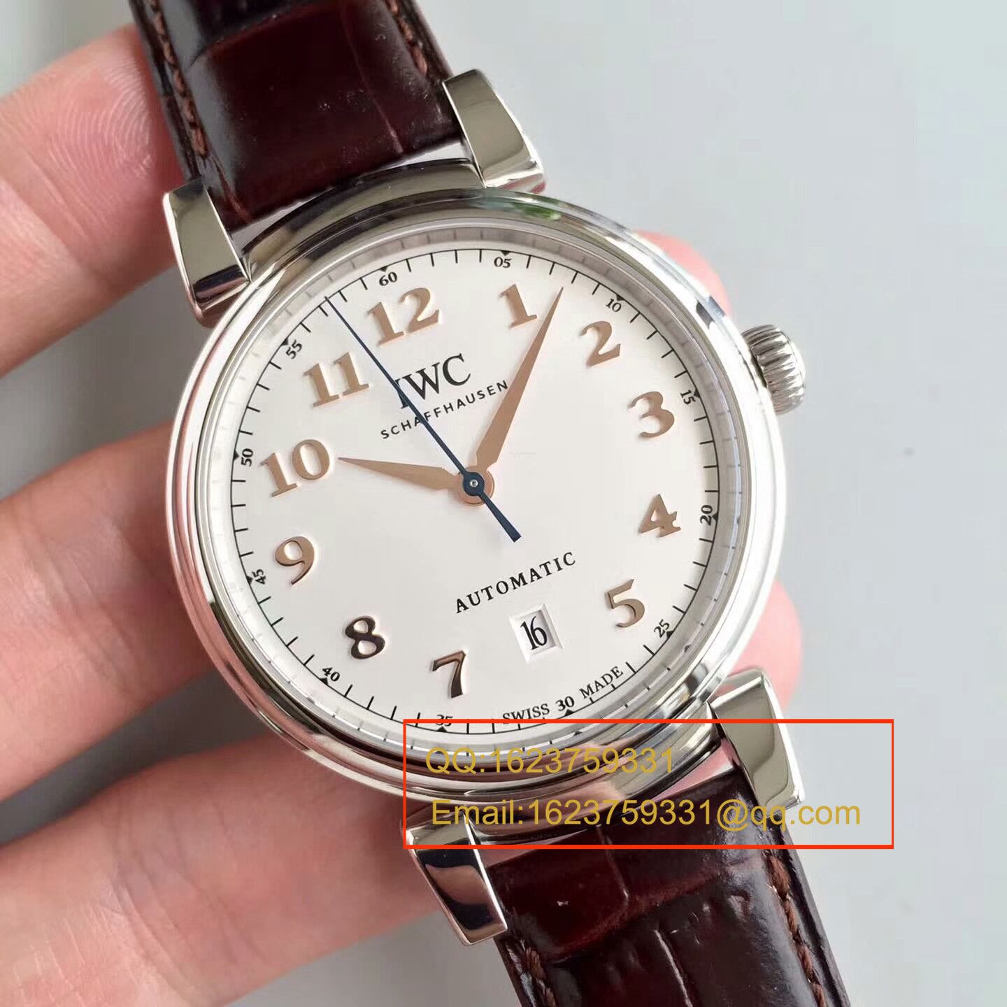 【MK一比一超A高仿手表】 IWC 达文西系列IW356601 《白面》IW356602《灰面》 wrist watch  / WGB0126