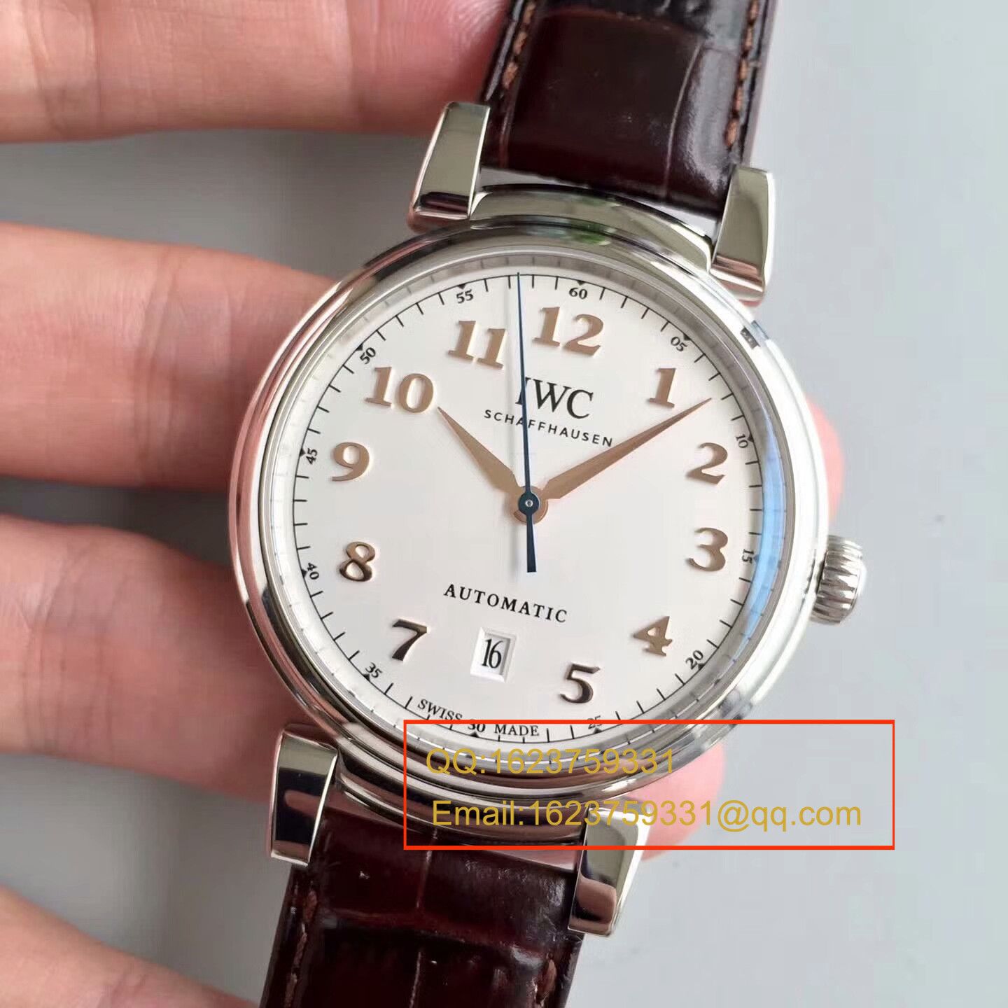 【MK一比一超A高仿手表】 IWC 达文西系列IW356601 《白面》IW356602《灰面》 wrist watch  / WGB0126