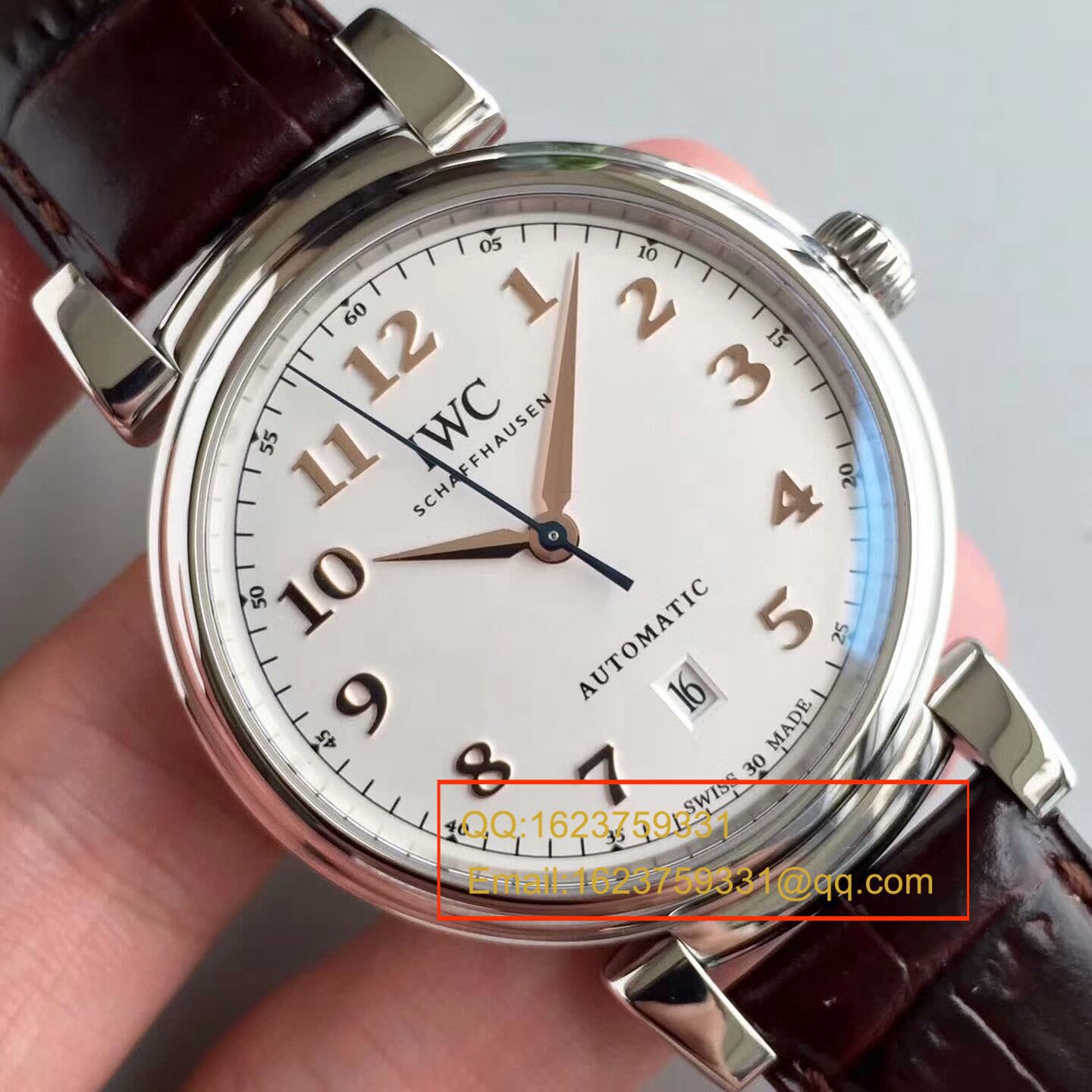 【MK一比一超A高仿手表】 IWC 达文西系列IW356601 《白面》IW356602《灰面》 wrist watch  / WGB0126