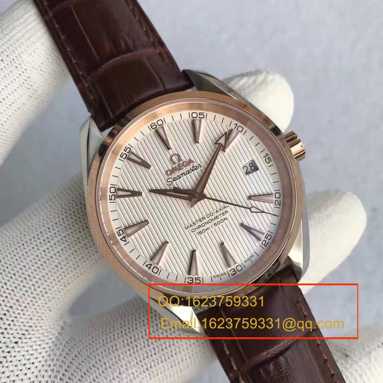 【KW Factory 一比一超A精仿手表】OMEGA Seamaster AT150米系列231.23.42.21.02.001 wrist watch  / M115