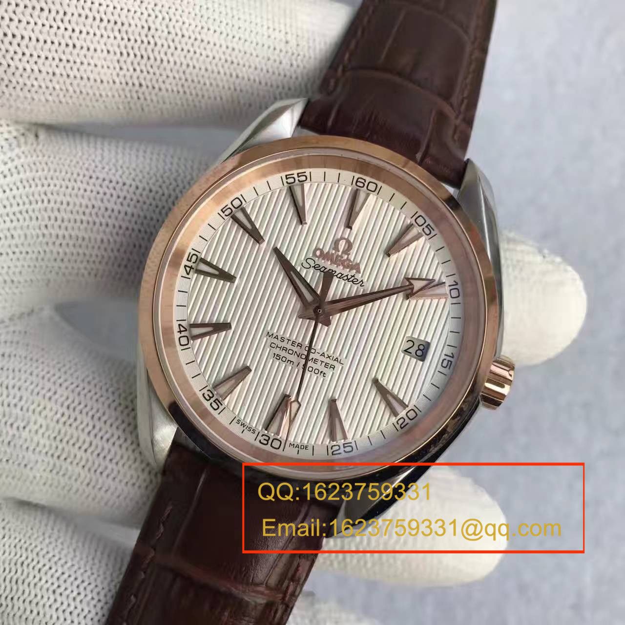 【KW Factory 一比一超A精仿手表】OMEGA Seamaster AT150米系列231.23.42.21.02.001 wrist watch  / M115