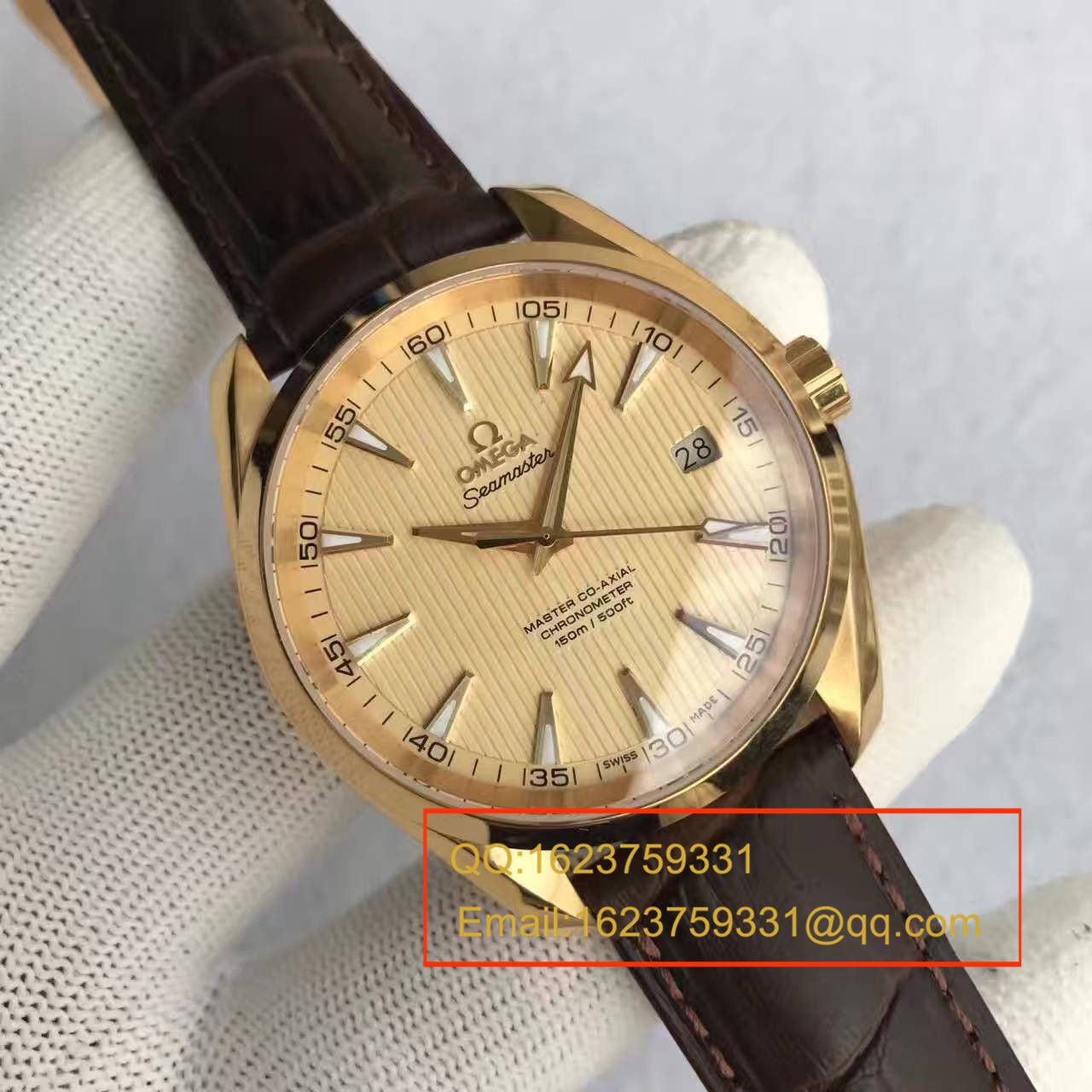 【KW Factory 1:1 top 精仿手表】OMEGA Seamaster 系列《AQUA TERRA 150米系列 》231.53.42.21.08.001 wrist watch  / M200
