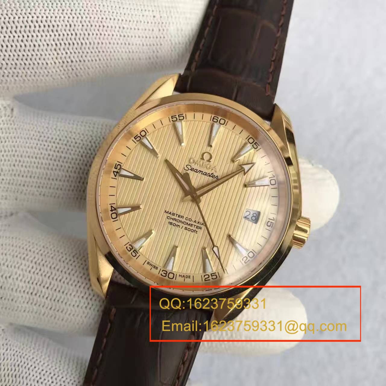 【KW Factory 1:1 top 精仿手表】OMEGA Seamaster 系列《AQUA TERRA 150米系列 》231.53.42.21.08.001 wrist watch  / M200