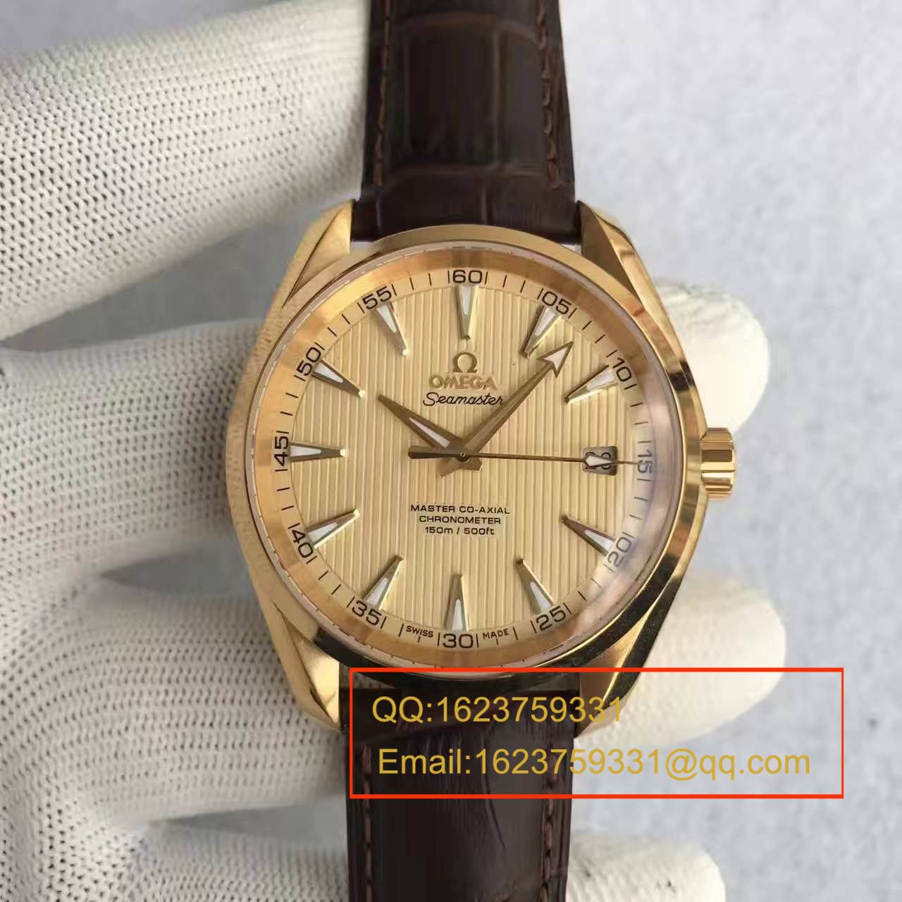【KW Factory 1:1 top 精仿手表】OMEGA Seamaster 系列《AQUA TERRA 150米系列 》231.53.42.21.08.001 wrist watch  / M200