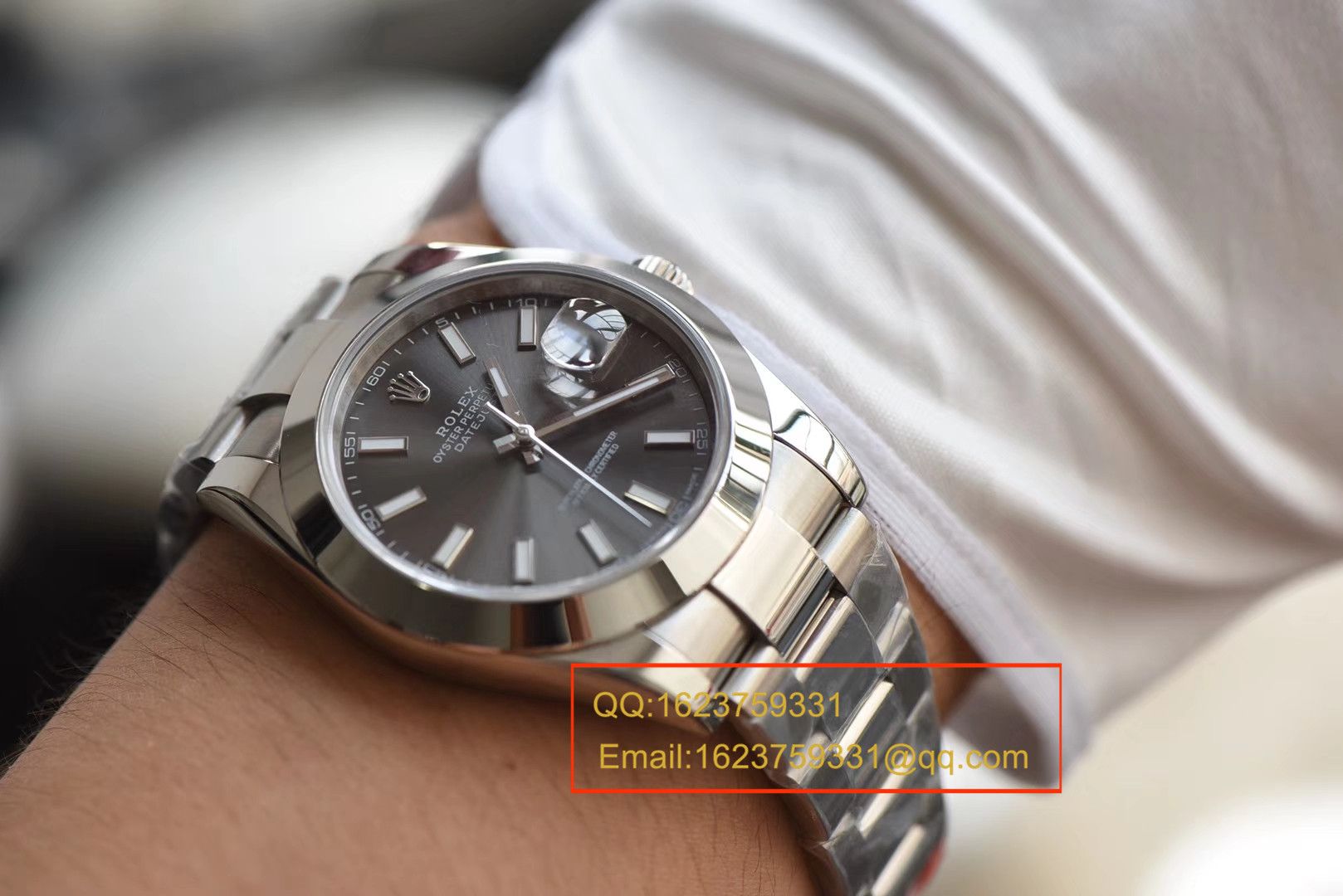 【N Factory 1:1超A复刻高仿手表】 Rolex   Datejust 系列M126300-0008 wrist watch  / RBD091