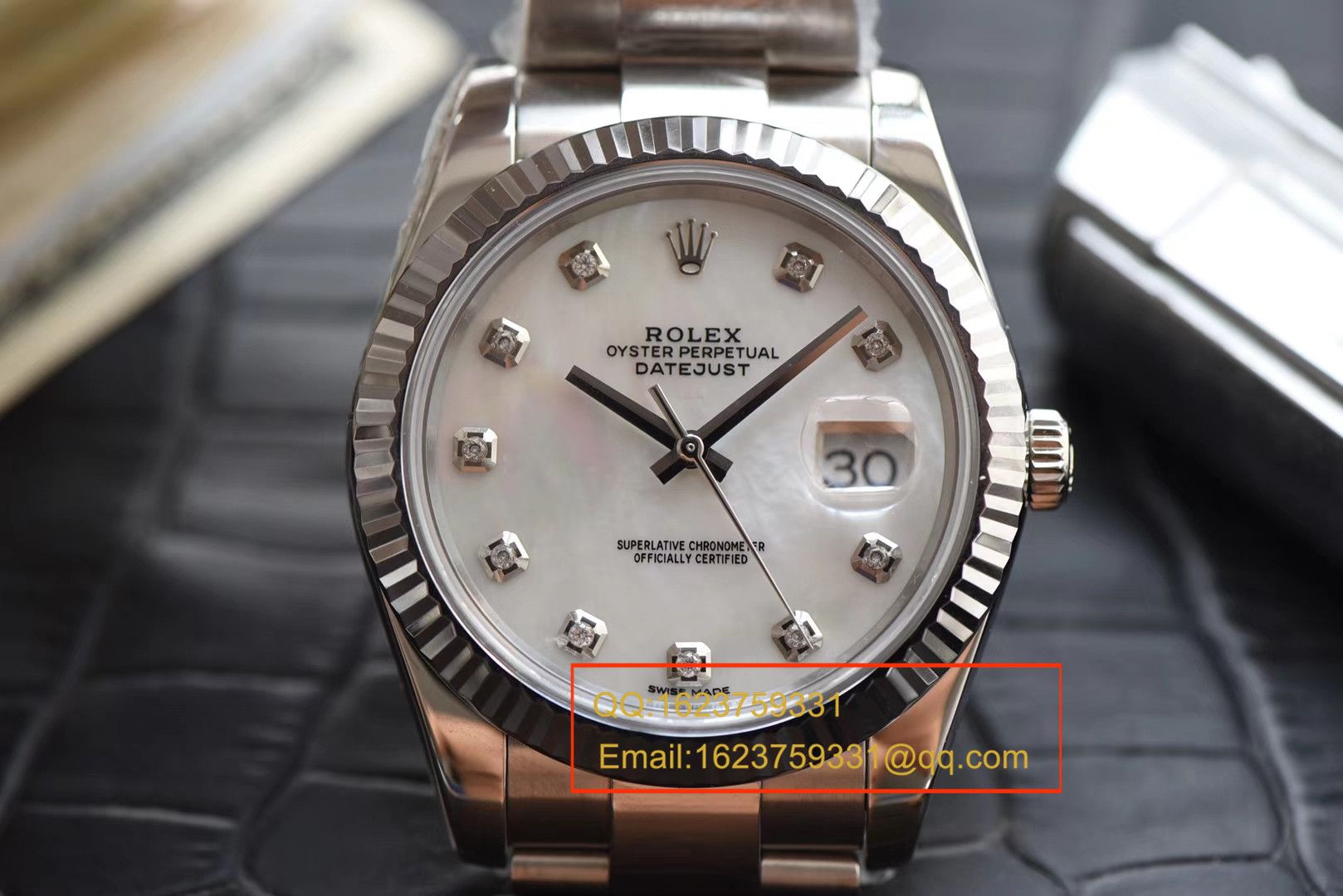 【N Factory 1:1超A高仿手表】 Rolex   Datejust 系列M126334-0020 wrist watch  / RBD117