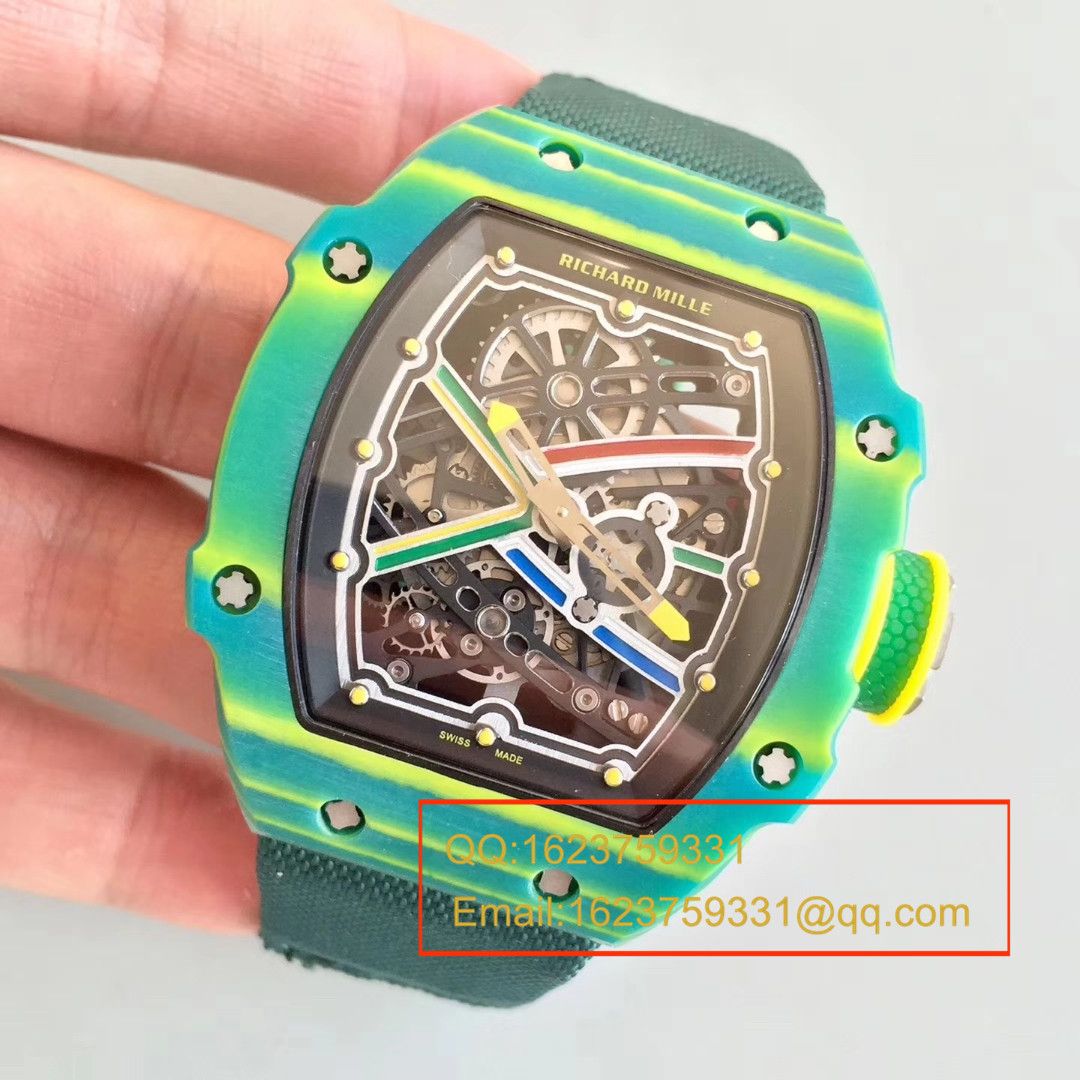 【RM一比一超A高仿手表】RICHARD MILLE RICHARD MILLE男士系列RM 67-02 Wayde van Niekerk wrist watch  / RM 67-02