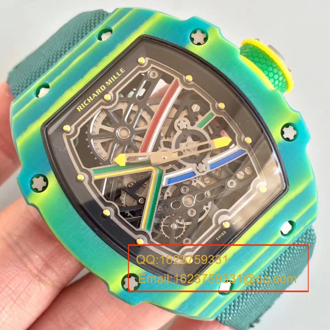 【RM一比一超A高仿手表】RICHARD MILLE RICHARD MILLE男士系列RM 67-02 Wayde van Niekerk wrist watch  / RM 67-02