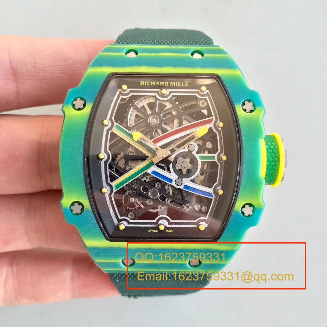 【RM一比一超A高仿手表】RICHARD MILLE RICHARD MILLE男士系列RM 67-02 Wayde van Niekerk wrist watch  / RM 67-02