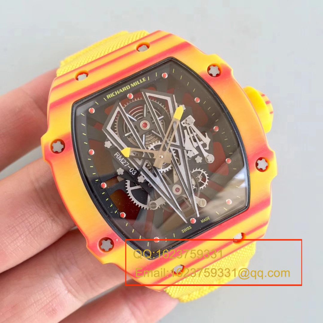 【RM一比一超A高仿手表】RICHARD MILLE RICHARD MILLE男士系列RM 27-03咆哮公牛 wrist watch  / RM 27-03