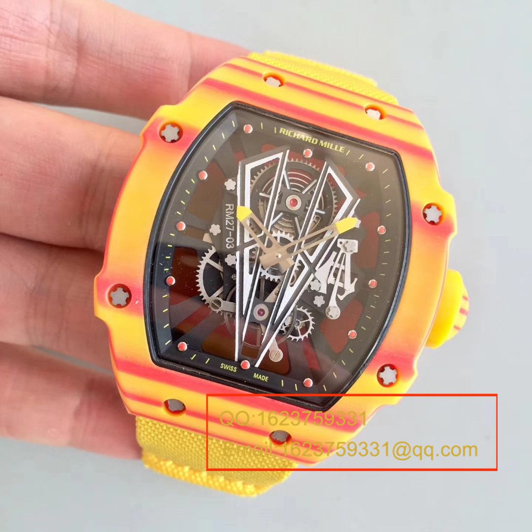 【RM一比一超A高仿手表】RICHARD MILLE RICHARD MILLE男士系列RM 27-03咆哮公牛 wrist watch  / RM 27-03