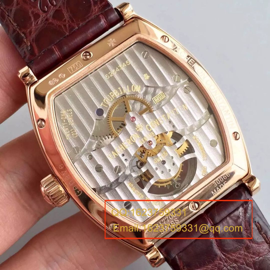 【 Video analysis TF1:1超A高仿手表】Vacheron Constantin  马耳他系列30066/000R-8816 Tourbillon  wrist watch  / JSDH144