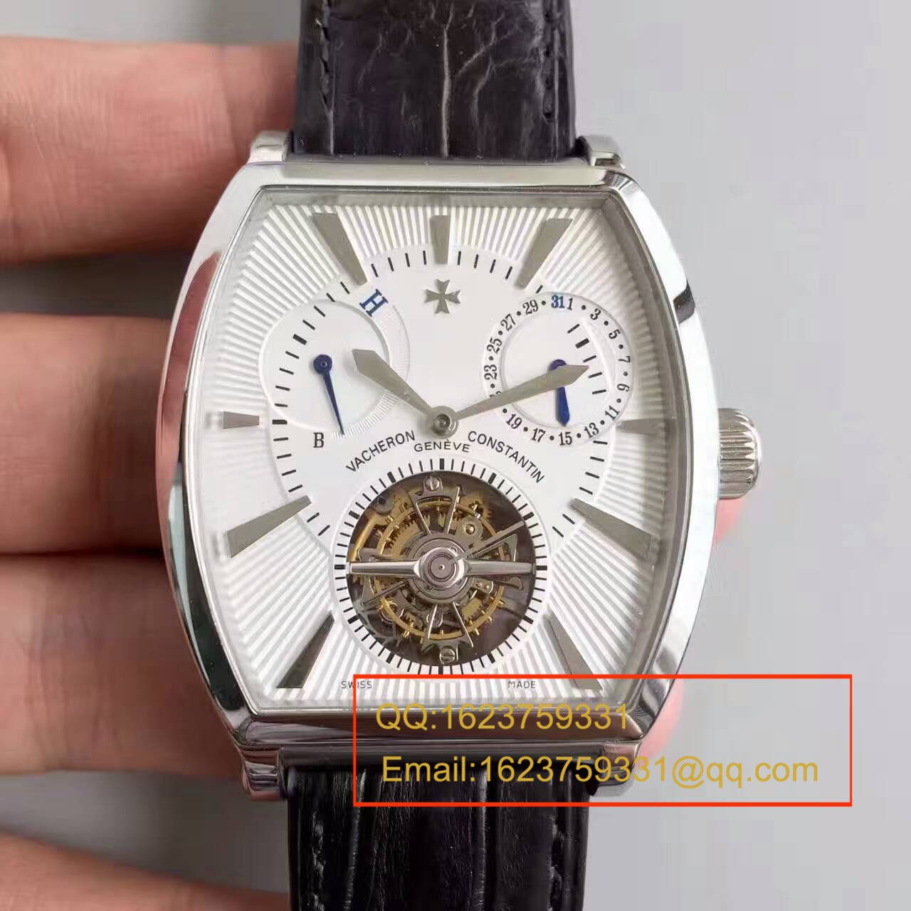 【 Video analysis TF1:1超A精仿手表】Vacheron Constantin  马耳他系列30066/000P-8817 Tourbillon  wrist watch  / JSDH143