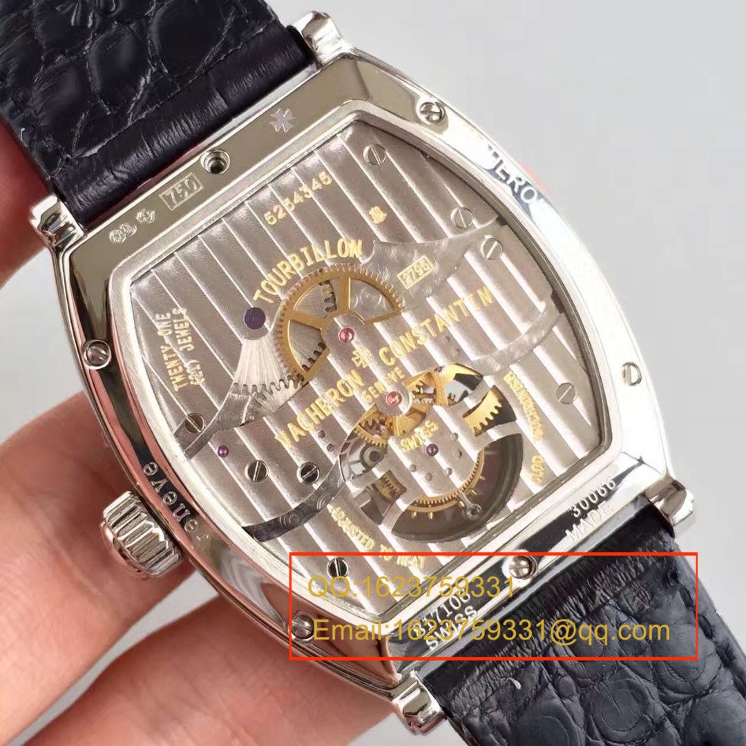 【TF Factory 一比一超A高仿手表】Vacheron Constantin  马耳他系列30080/000P-9357单日历手动上链 Tourbillon  wrist watch  / JS183