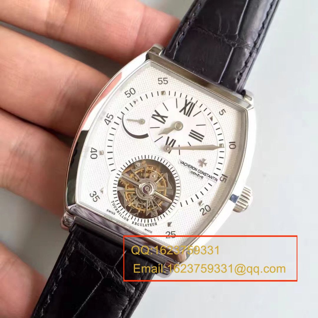 【TF Factory 一比一超A高仿手表】Vacheron Constantin  马耳他系列30080/000P-9357单日历手动上链 Tourbillon  wrist watch  / JS183