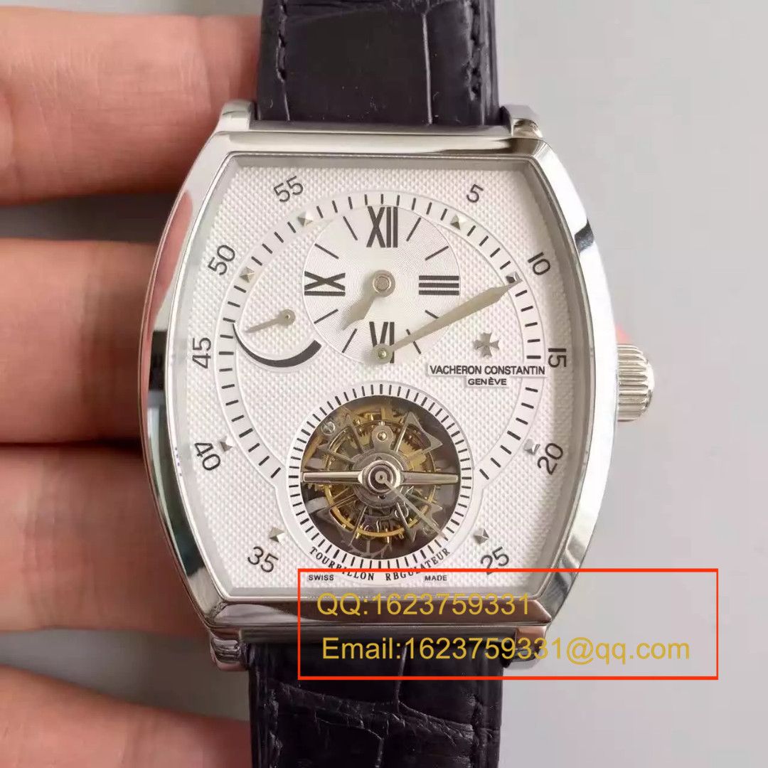 【TF Factory 一比一超A高仿手表】Vacheron Constantin  马耳他系列30080/000P-9357单日历手动上链 Tourbillon  wrist watch  / JS183
