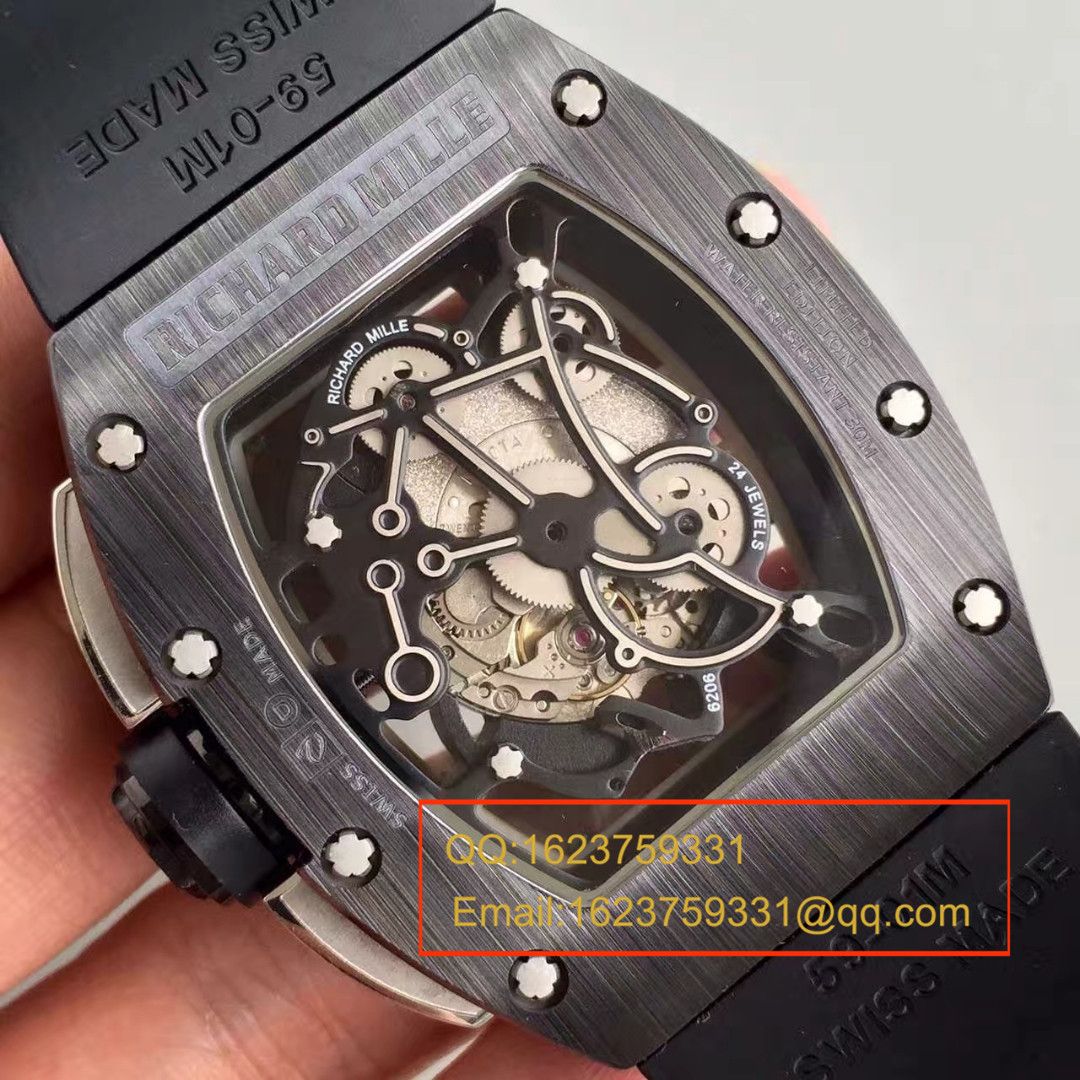 【KV Factory 一比一 top 精仿手表】 RICHARD MILLE 男士系列RM 61-01 YOHAN BLAKE wrist watch  / RM 61-01