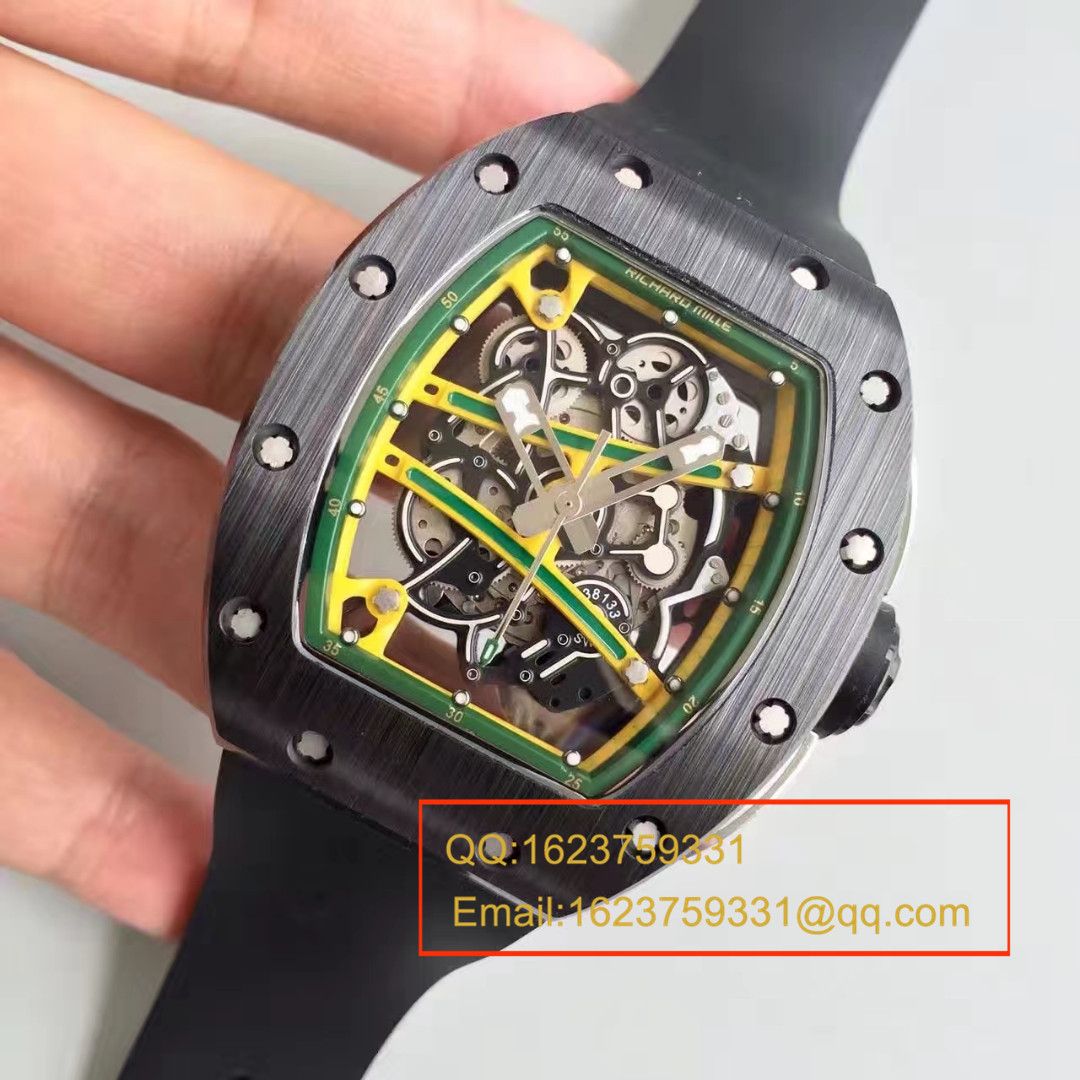 【KV Factory 一比一 top 精仿手表】 RICHARD MILLE 男士系列RM 61-01 YOHAN BLAKE wrist watch  / RM 61-01