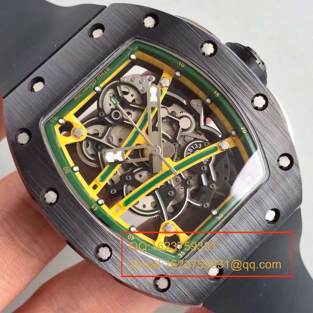 【KV Factory 一比一 top 精仿手表】 RICHARD MILLE 男士系列RM 61-01 YOHAN BLAKE wrist watch  / RM 61-01