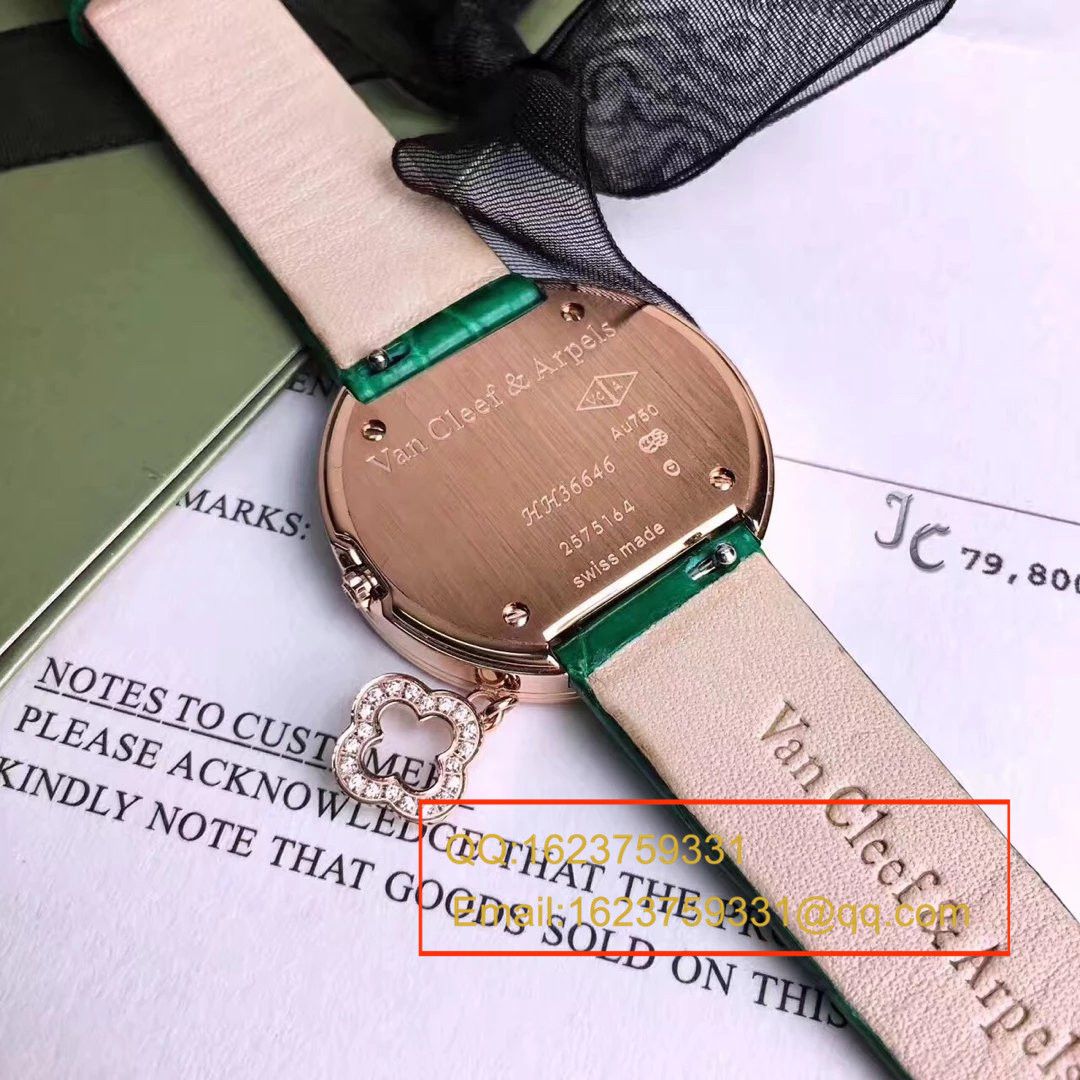 梵克雅宝高仿CHARMS系列VCARO8NR00女士石英 wrist watch  / VCA01