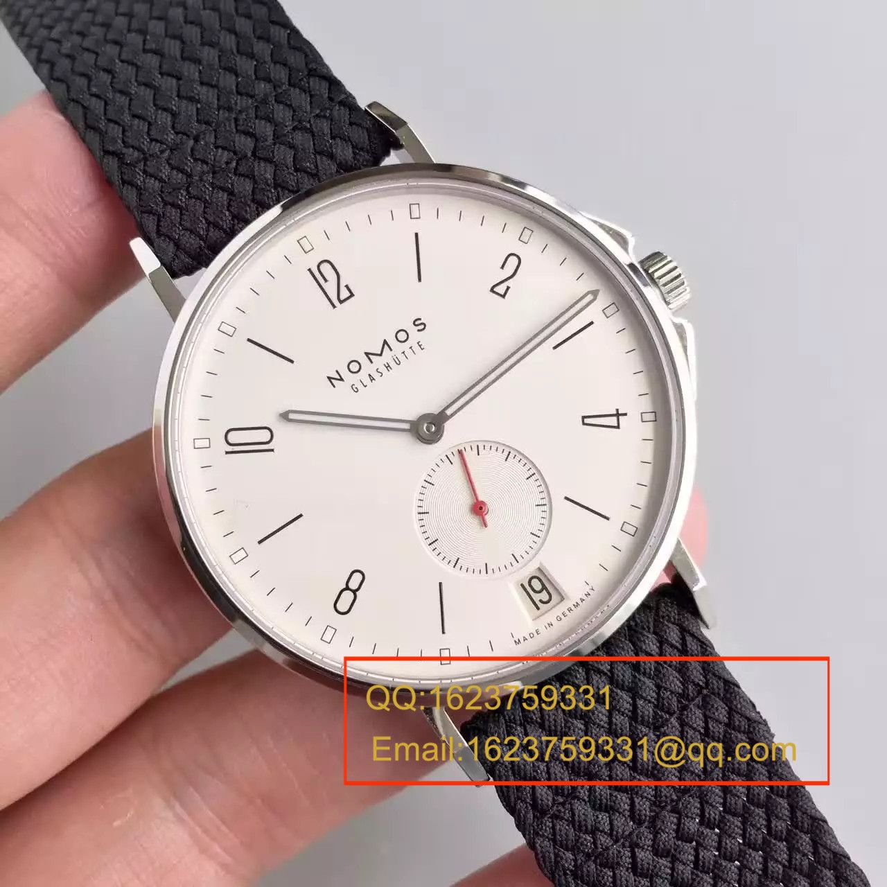 【OS Factory 一比一 top 复刻高仿手表】NOMOS（诺莫斯）Ahoi系列 550/551/552/553首款潜水表搭配尼龙带 wrist watch  / NO001