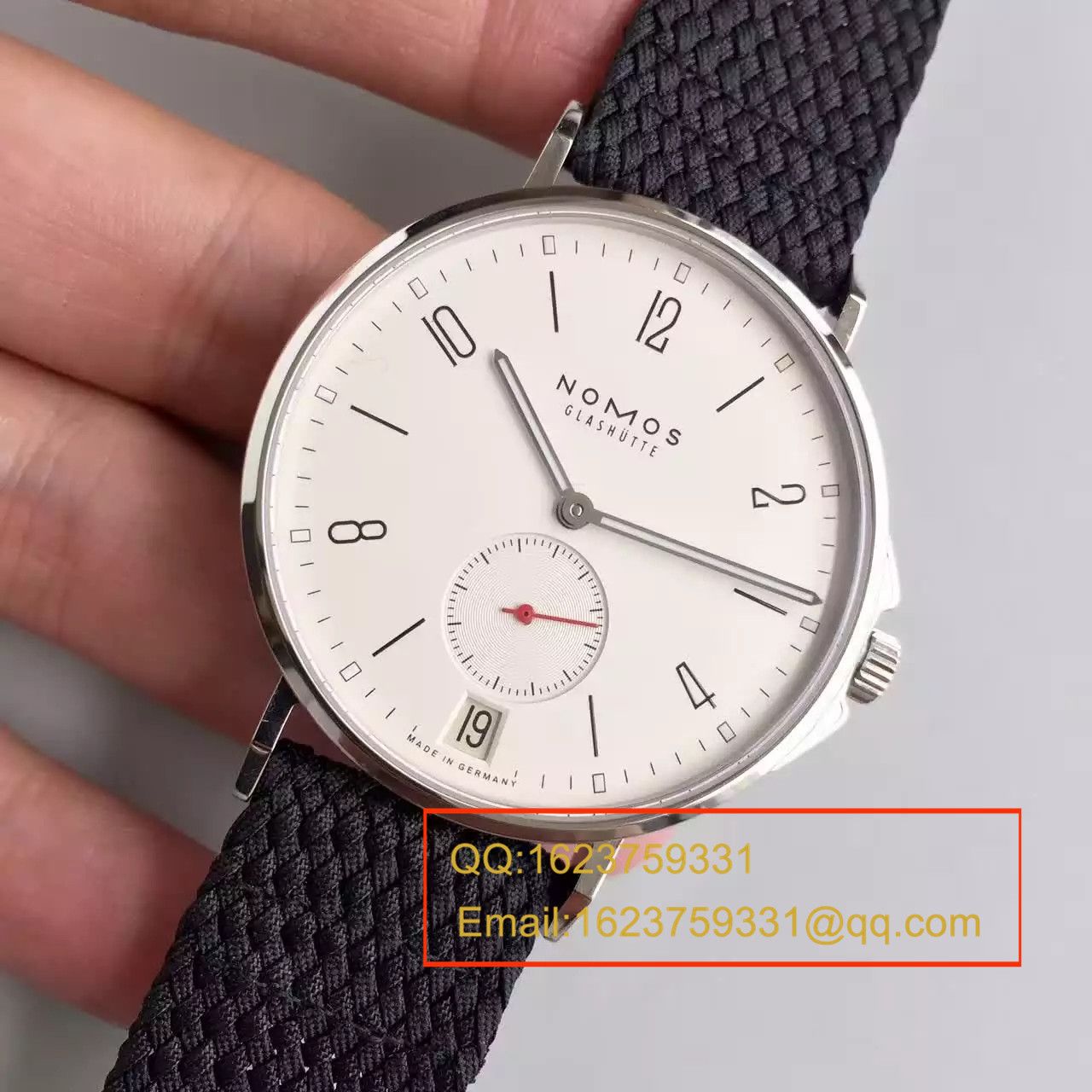 【OS Factory 一比一 top 复刻高仿手表】NOMOS（诺莫斯）Ahoi系列 550/551/552/553首款潜水表搭配尼龙带 wrist watch  / NO001