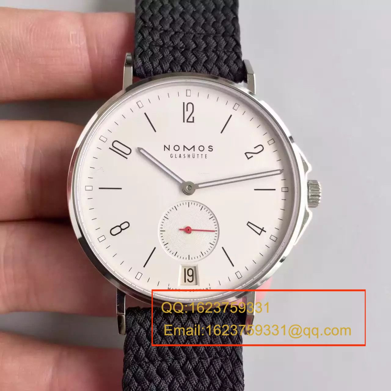 【OS Factory 一比一 top 复刻高仿手表】NOMOS（诺莫斯）Ahoi系列 550/551/552/553首款潜水表搭配尼龙带 wrist watch  / NO001