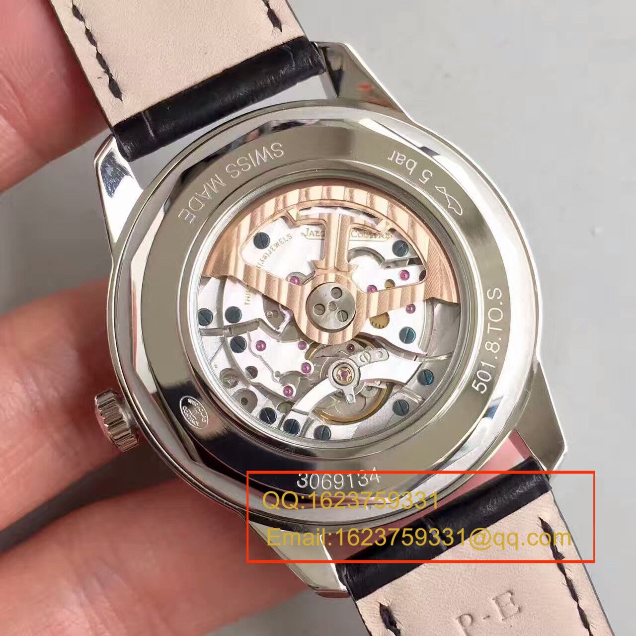 【台湾一比一超A高仿手表】  Jaeger-LeCoultre J地球物理天文台 wrist watch 系列 Q8018420 自动机械男表 / JJ048