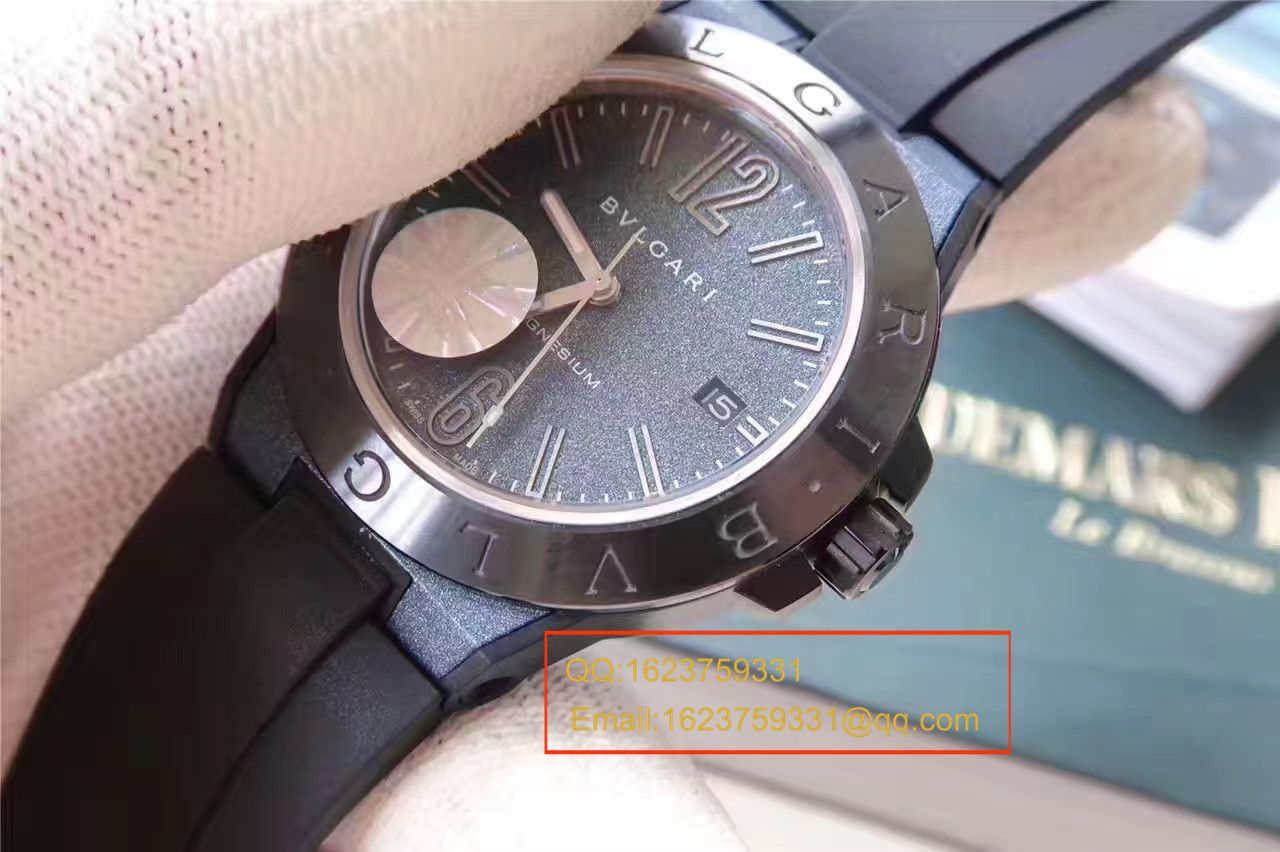 【GF Factory 1比1超A高仿手表】 BVLGARI DIAGONO系列102364 DG41C3SMCVD wrist watch  / BGB0012