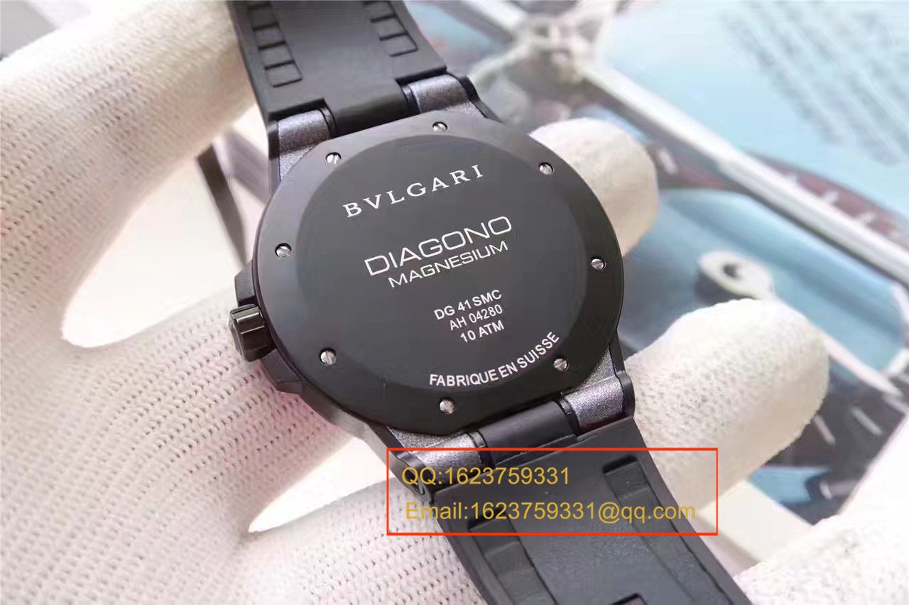 【GF Factory 一比一超A精仿手表】 BVLGARI DIAGONO系列102307 DG41C14SMCVD wrist watch  / BGB0013
