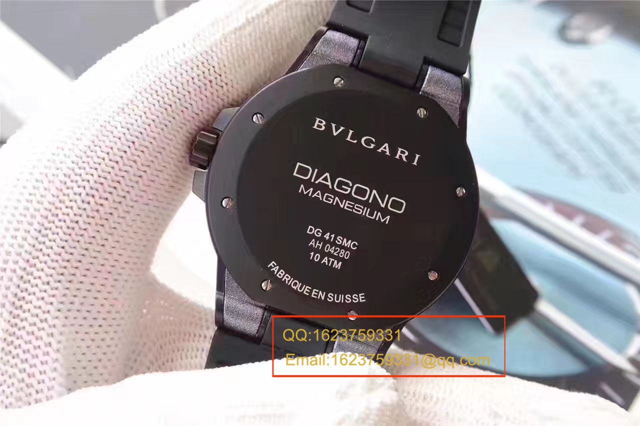 【GF Factory 一比一超A精仿手表】 BVLGARI DIAGONO系列102307 DG41C14SMCVD wrist watch  / BGB0013