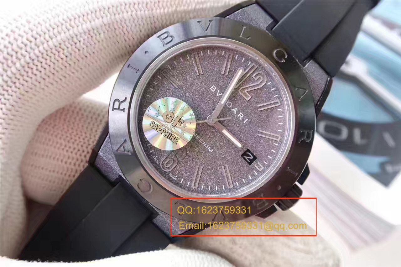 【GF Factory 一比一超A精仿手表】 BVLGARI DIAGONO系列102307 DG41C14SMCVD wrist watch  / BGB0013