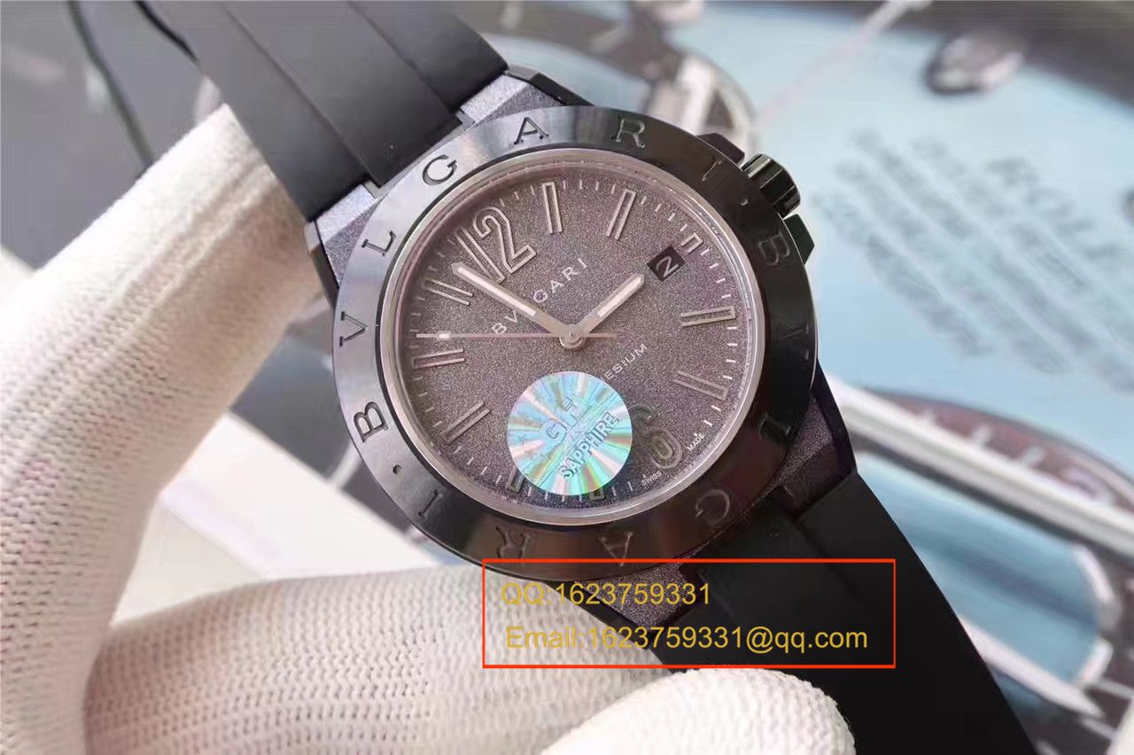 【GF Factory 一比一超A精仿手表】 BVLGARI DIAGONO系列102307 DG41C14SMCVD wrist watch  / BGB0013