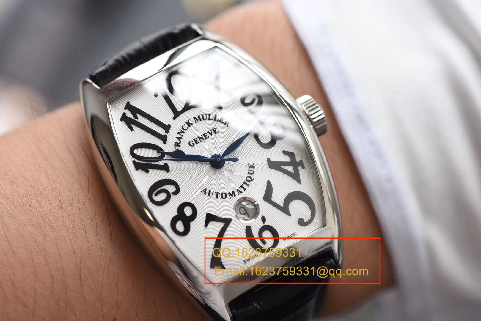 【 Video analysis GF一比一超A高仿手表】Franck Muller法兰克.穆勒CASABLANCA系列8880 C DT 白盘 wrist watch  / FLBA021