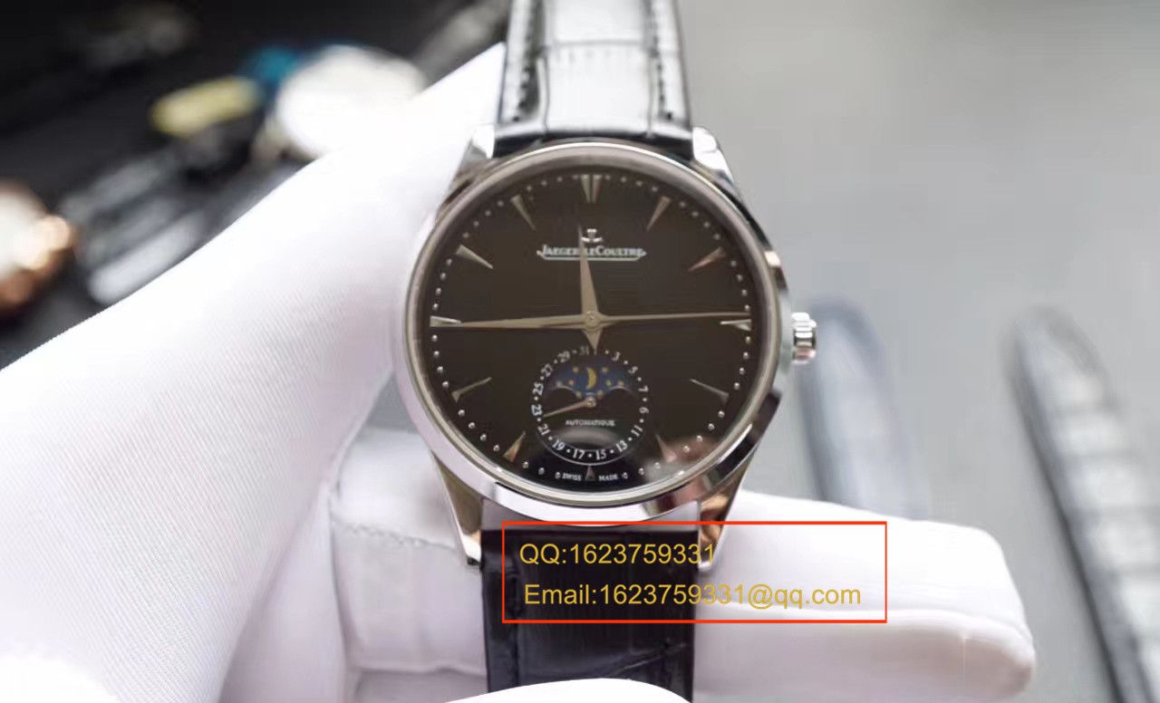 【VF Factory 一比一超A高仿手表】 Jaeger-LeCoultre 超薄月相大师系列 wrist watch 系列1368470  wrist watch  / JJ034