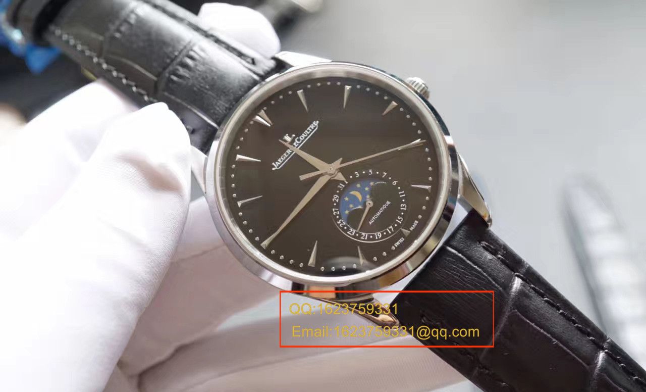 【VF Factory 一比一超A高仿手表】 Jaeger-LeCoultre 超薄月相大师系列 wrist watch 系列1368470  wrist watch  / JJ034