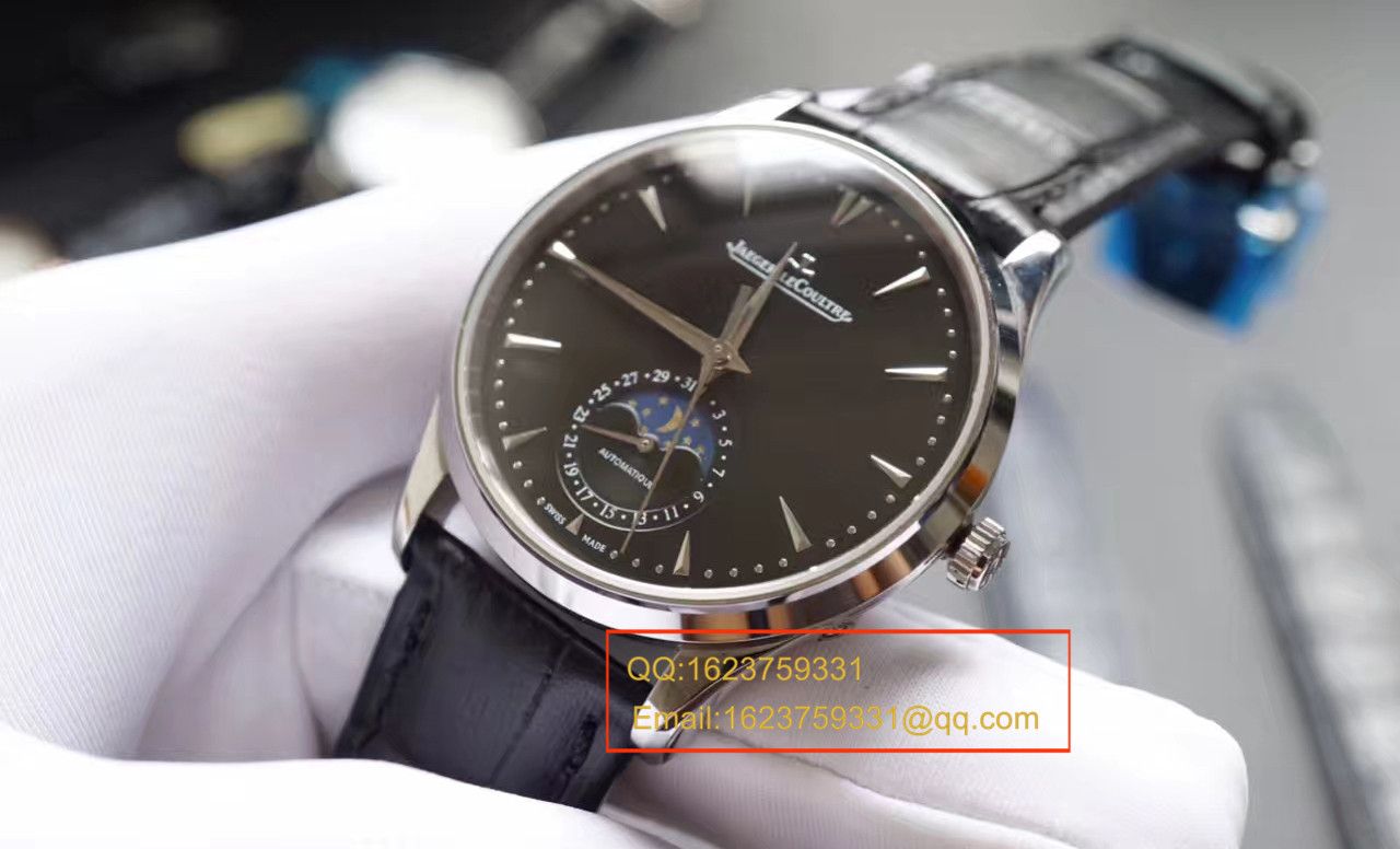 【VF Factory 一比一超A高仿手表】 Jaeger-LeCoultre 超薄月相大师系列 wrist watch 系列1368470  wrist watch  / JJ034