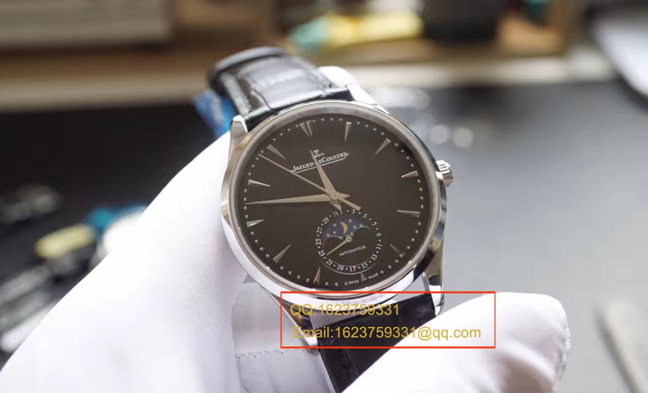 【VF Factory 一比一超A高仿手表】 Jaeger-LeCoultre 超薄月相大师系列 wrist watch 系列1368470  wrist watch  / JJ034