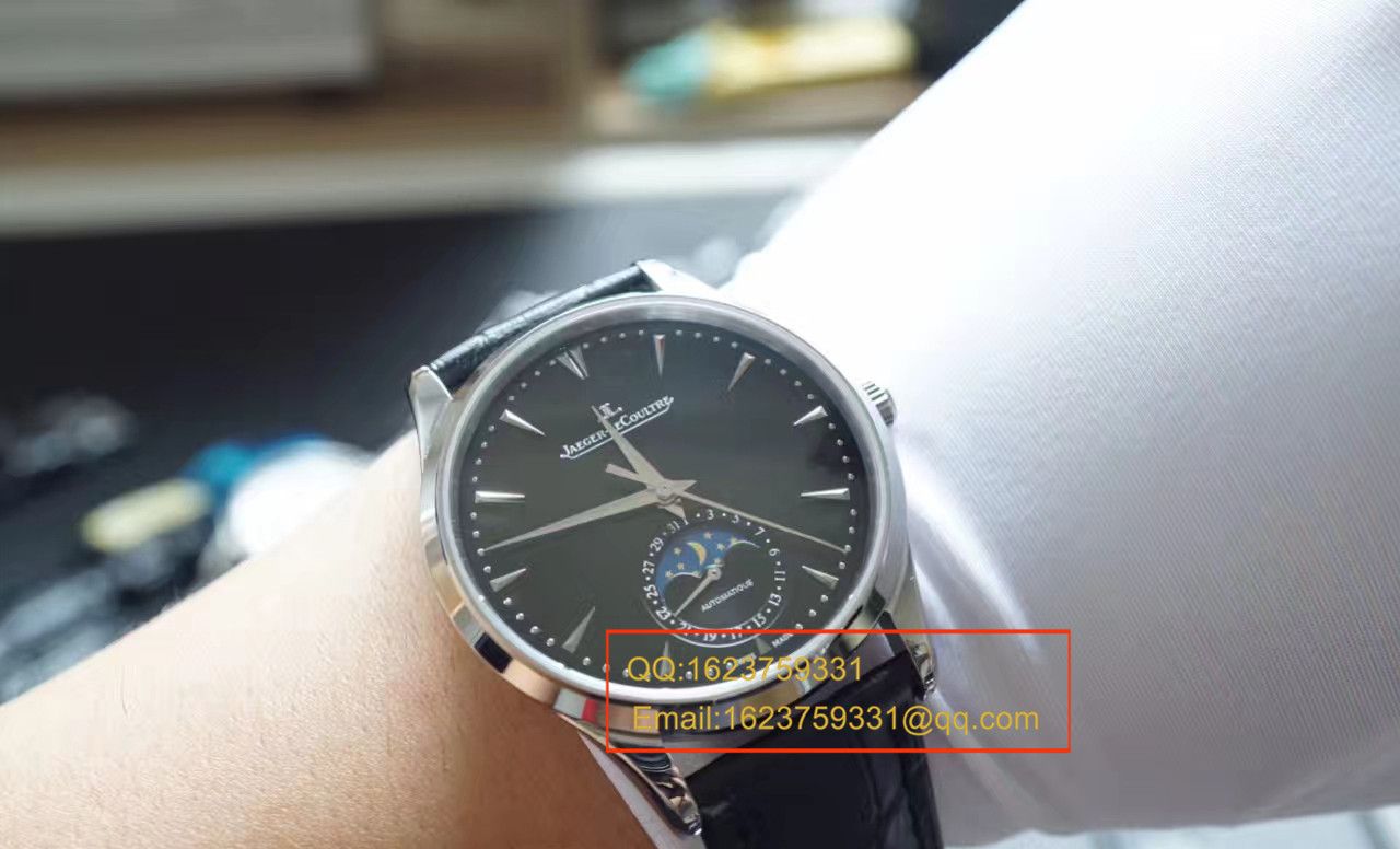 【VF Factory 一比一超A高仿手表】 Jaeger-LeCoultre 超薄月相大师系列 wrist watch 系列1368470  wrist watch  / JJ034