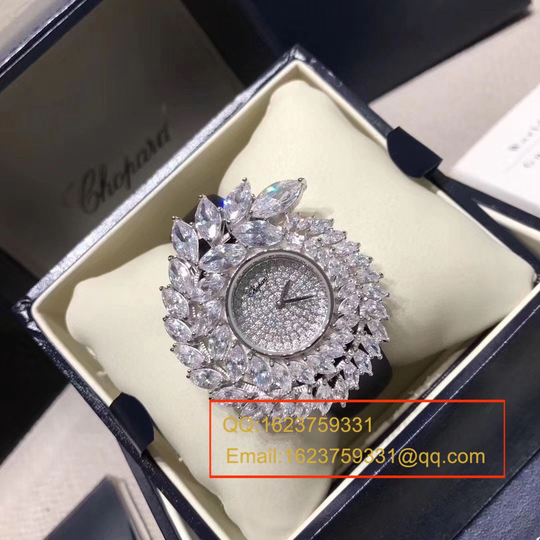 【 Chopard 钻石手表139419高品质】 Chopard 钻石手表系列139419-1001女士 wrist watch  / XB012