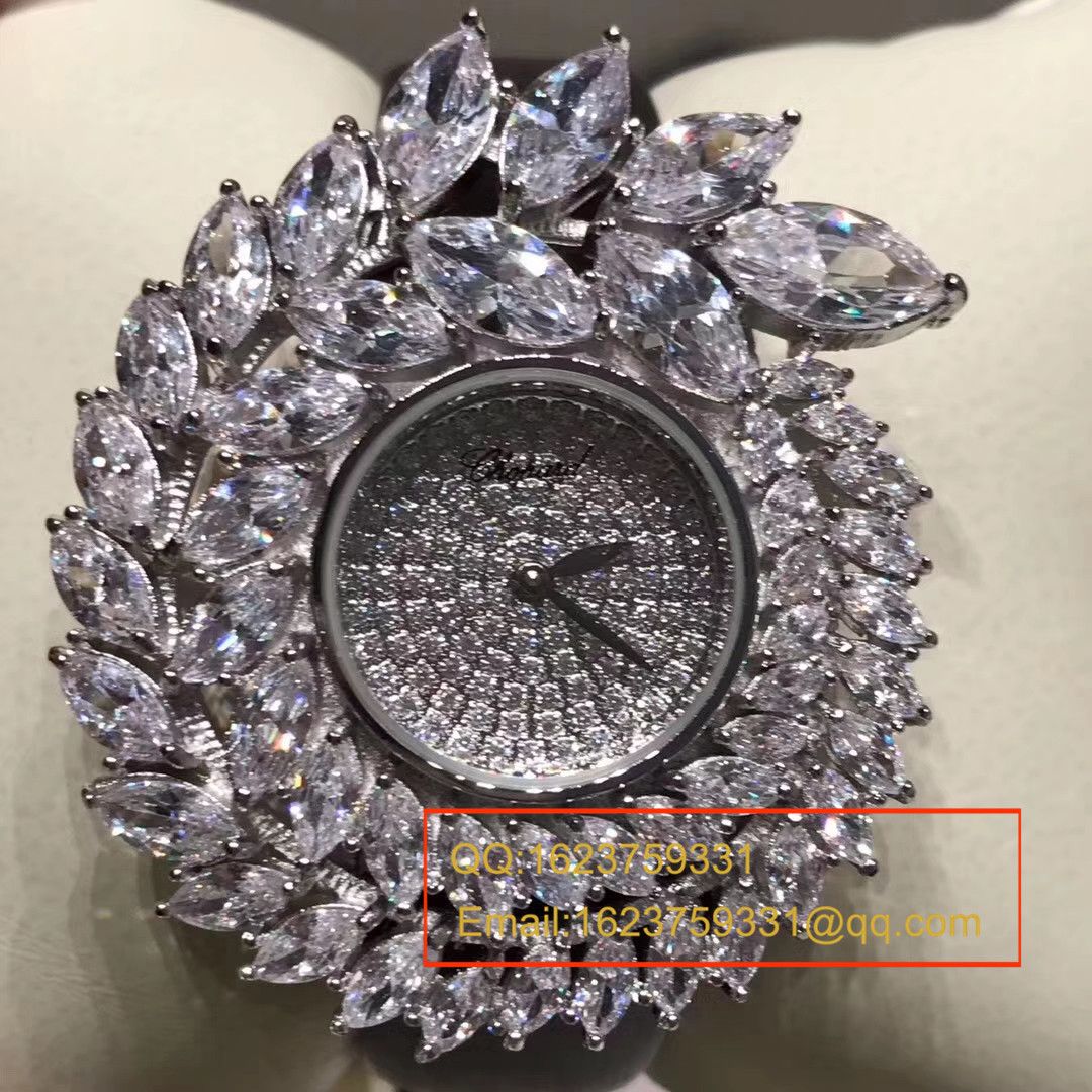 【 Chopard 钻石手表139419高品质】 Chopard 钻石手表系列139419-1001女士 wrist watch  / XB012