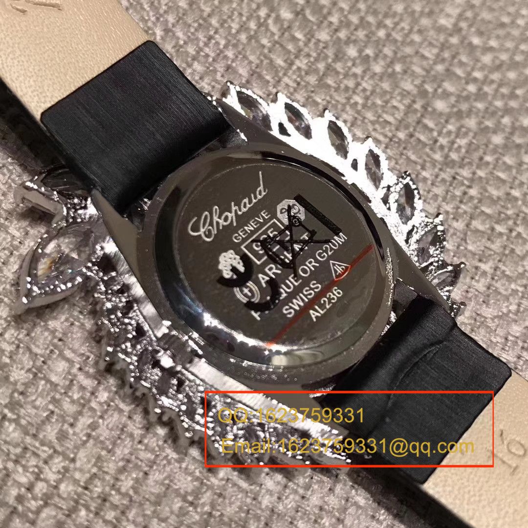 【 Chopard 钻石手表139419高品质】 Chopard 钻石手表系列139419-1001女士 wrist watch  / XB012