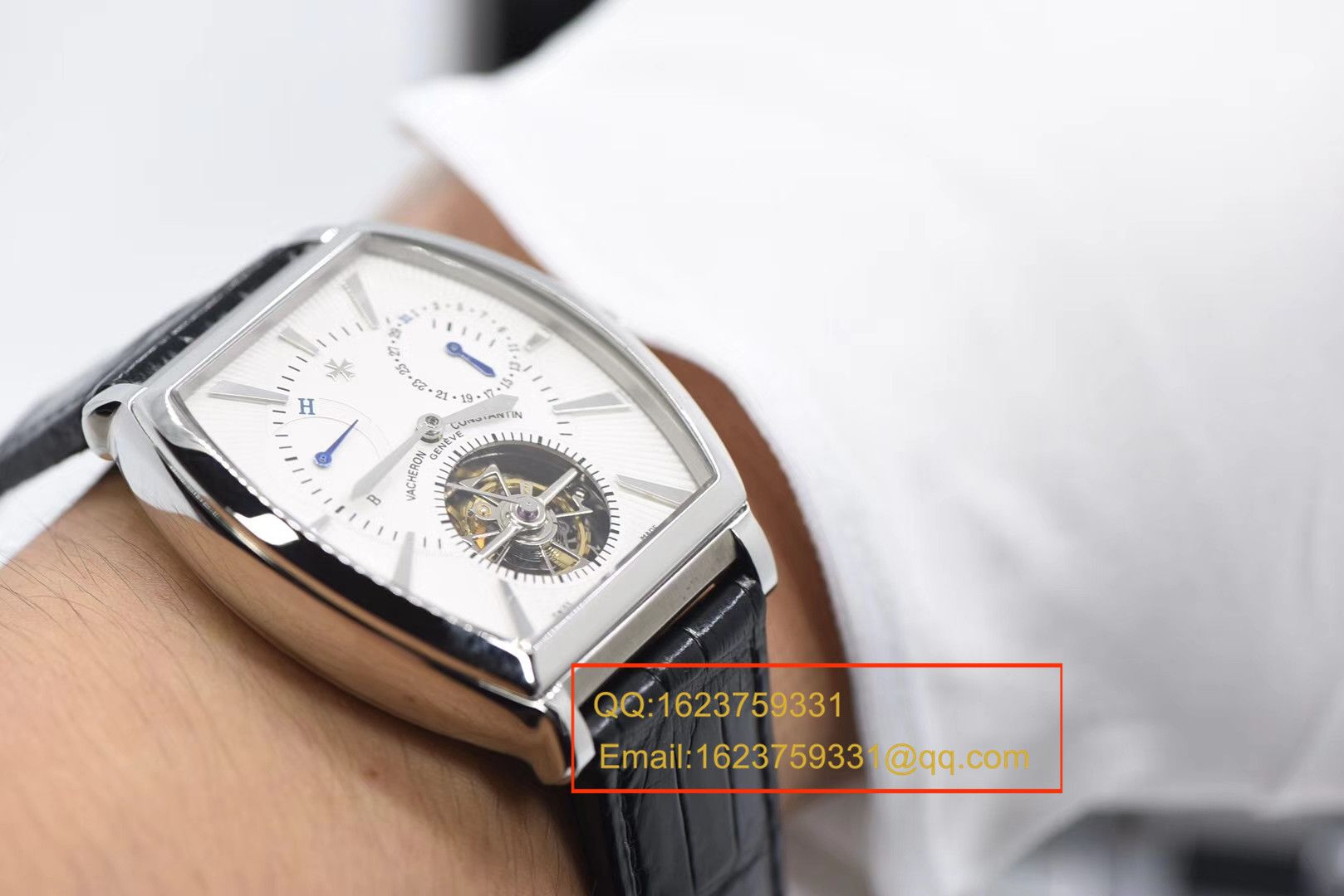 【 Video analysis TF1:1超A精仿手表】Vacheron Constantin  马耳他系列30066/000P-8817 Tourbillon  wrist watch  / JSDH143