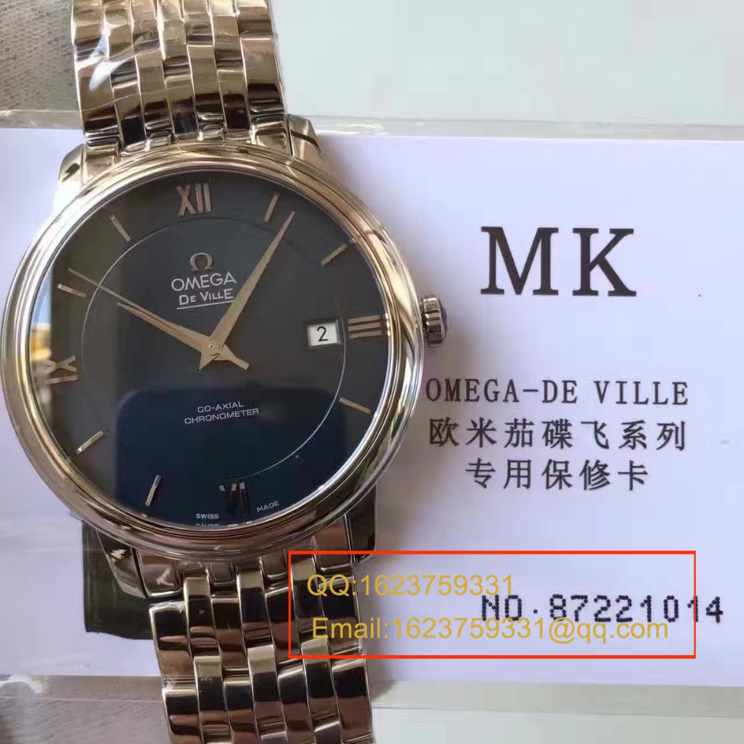 【MK Factory 超A精仿手表】OMEGA碟飞系列  典雅系列 424.10.37.20.03.001男士机械 wrist watch  / M145