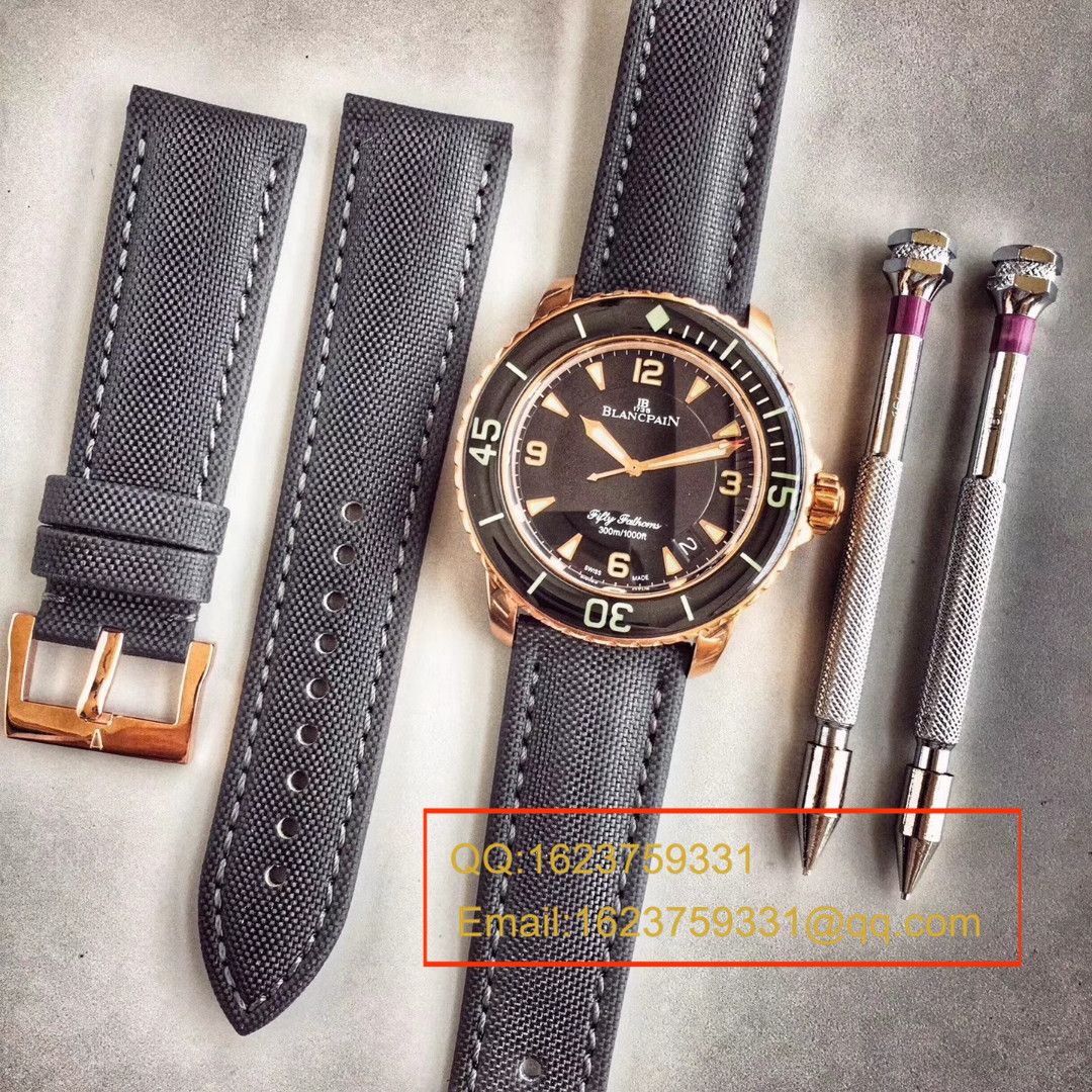 【ZF一比一超A高仿手表】Blancpain   Fifty Fathoms 系列5015-3630-52 自动机械 wrist watch  / BP034