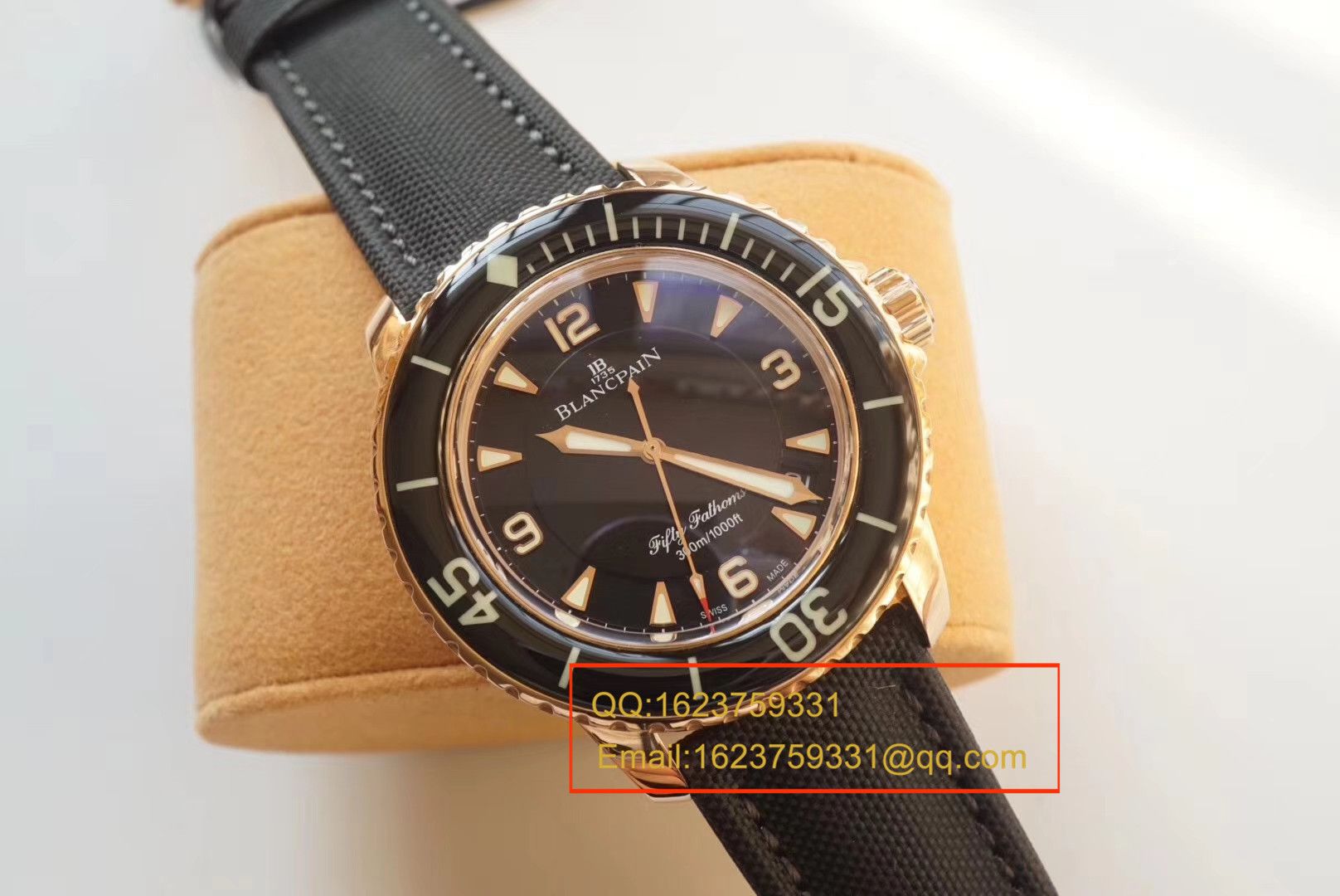 【ZF一比一超A高仿手表】Blancpain   Fifty Fathoms 系列5015-3630-52 自动机械 wrist watch  / BP034