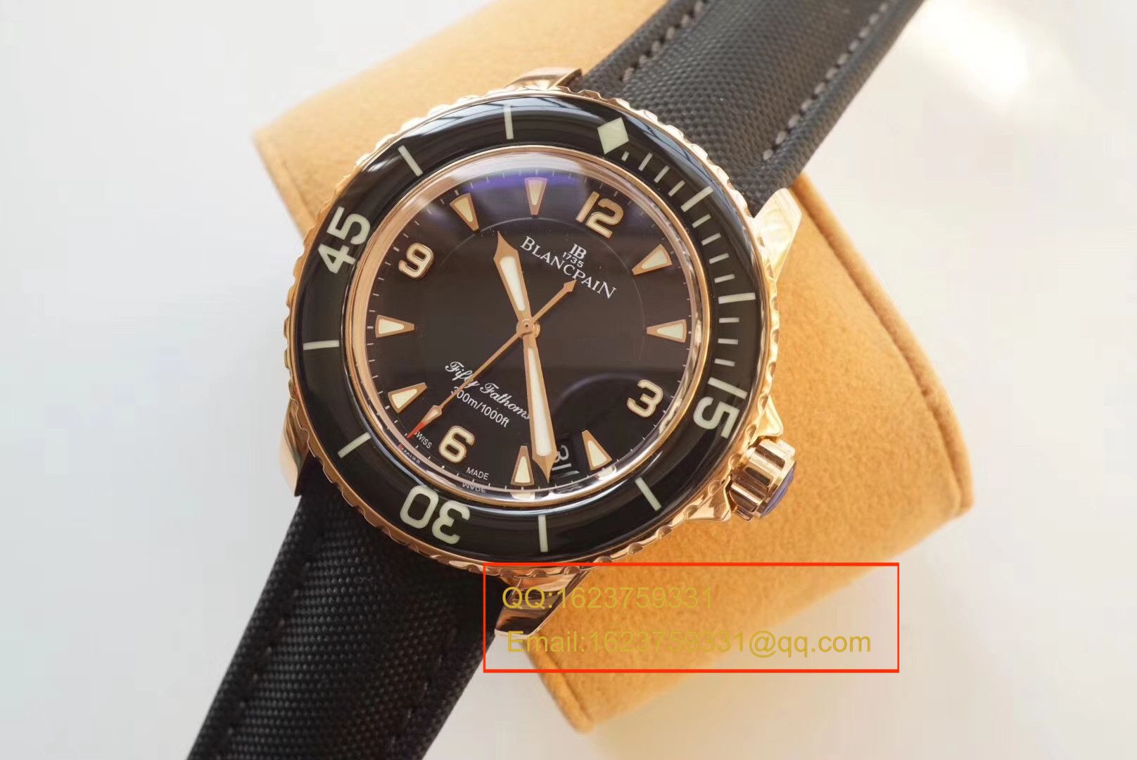 【ZF一比一超A高仿手表】Blancpain   Fifty Fathoms 系列5015-3630-52 自动机械 wrist watch  / BP034