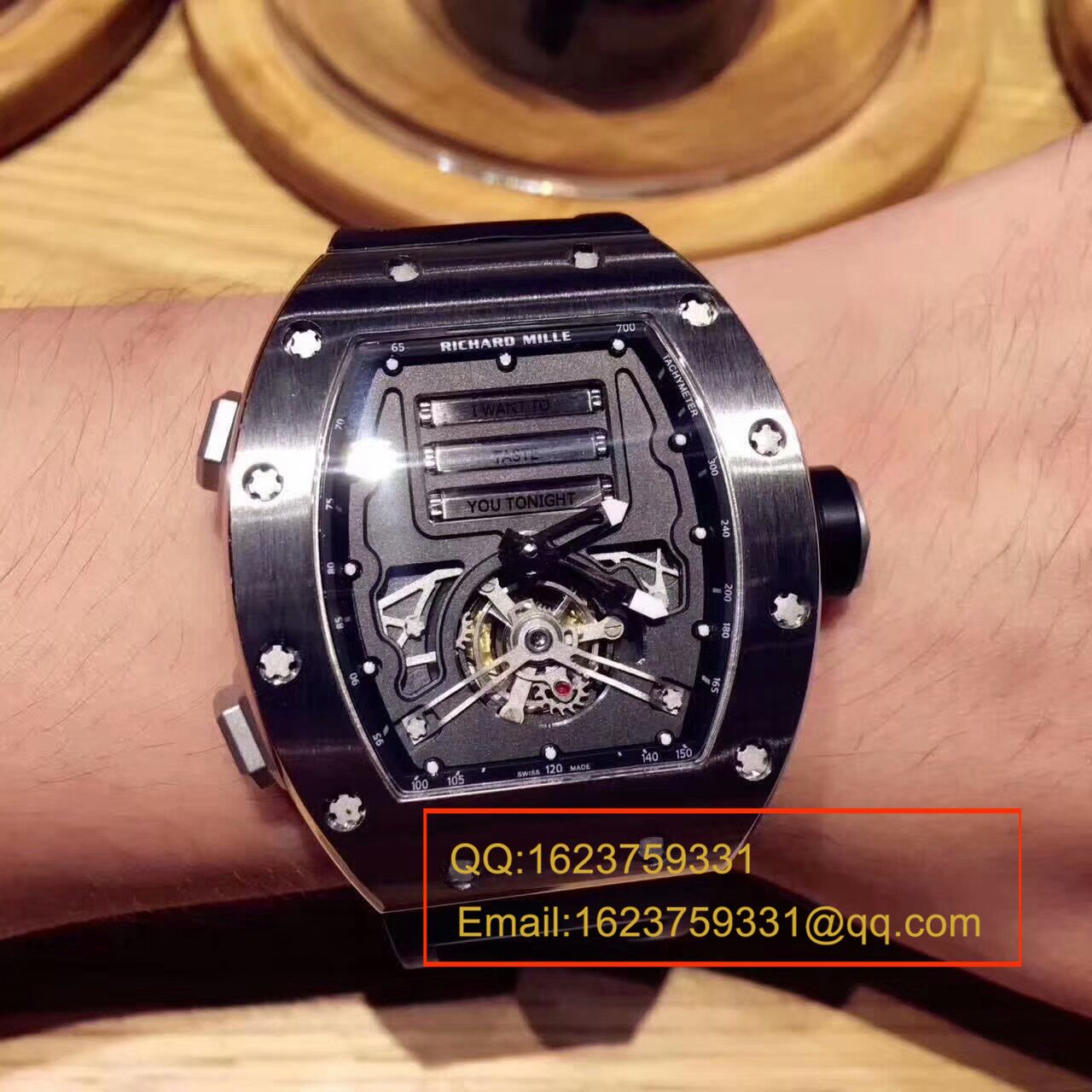 【RM一比一超A高仿手表】RICHARD MILLE 男士系列RM 69Ti情色 wrist watch  / RM 69Ti